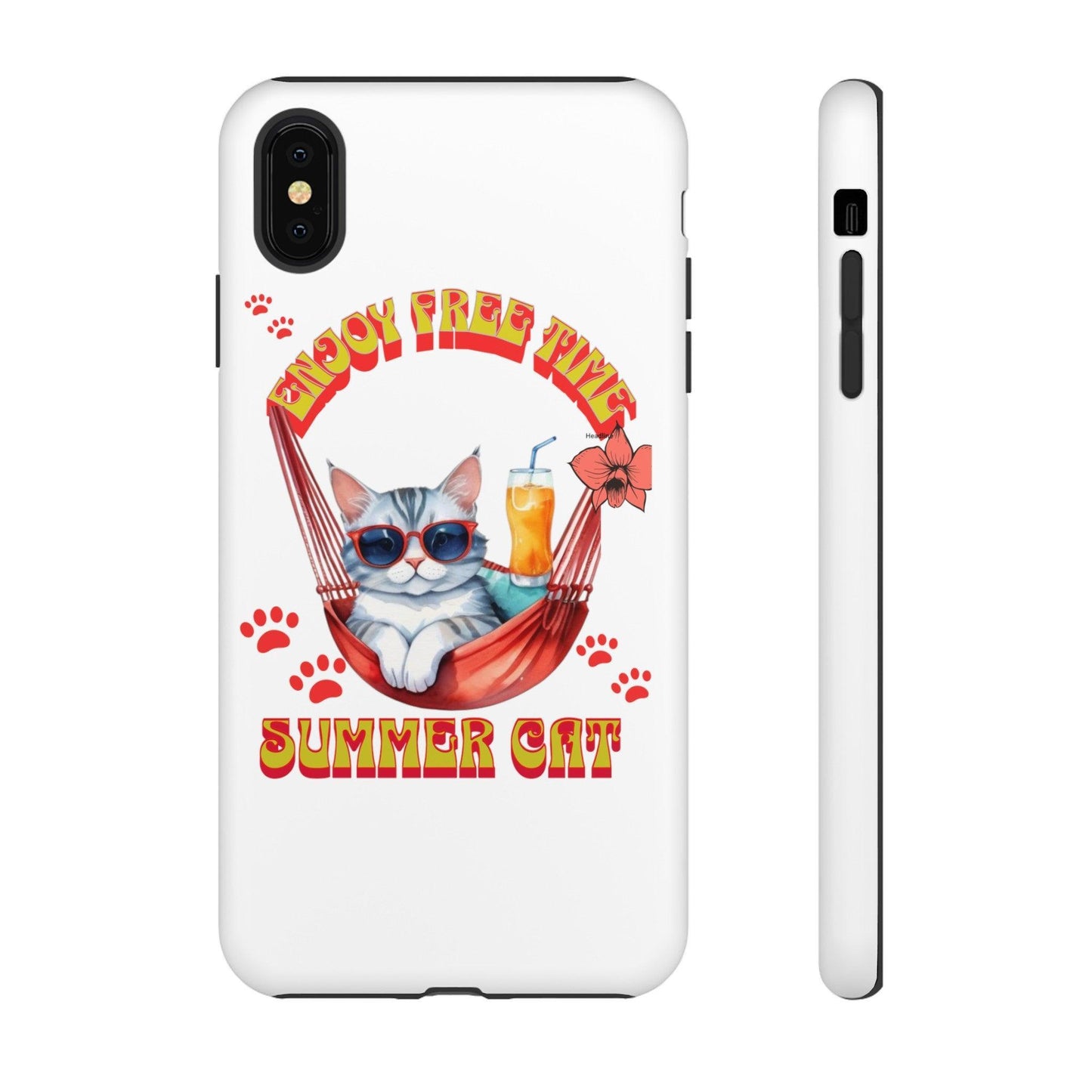 Cat Lovers Collection Tough Cellphone Case - Cosmic Creations by Karen