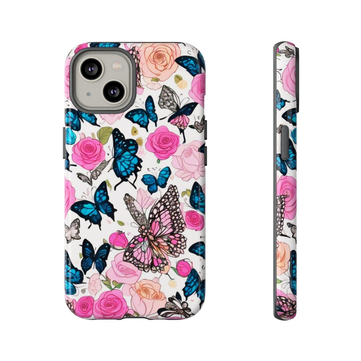 Tough Cellphone Case :" Eclectic Elegance Phone Case Collection" ( Floral patterns)