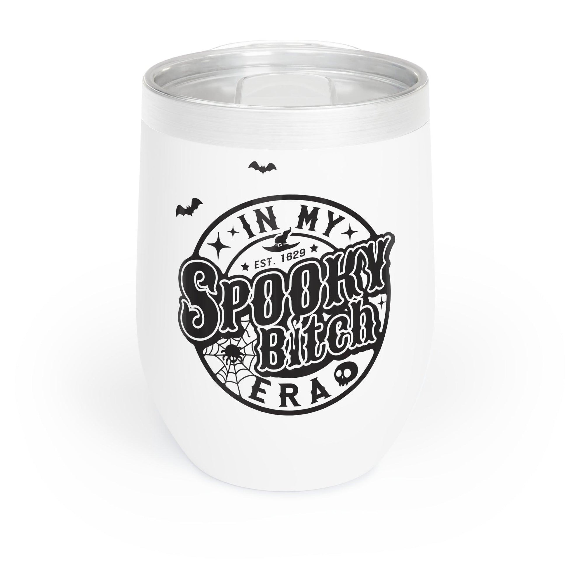 Spooky Bitch Era Wine Tumbler - Cosmic Creations by Karen