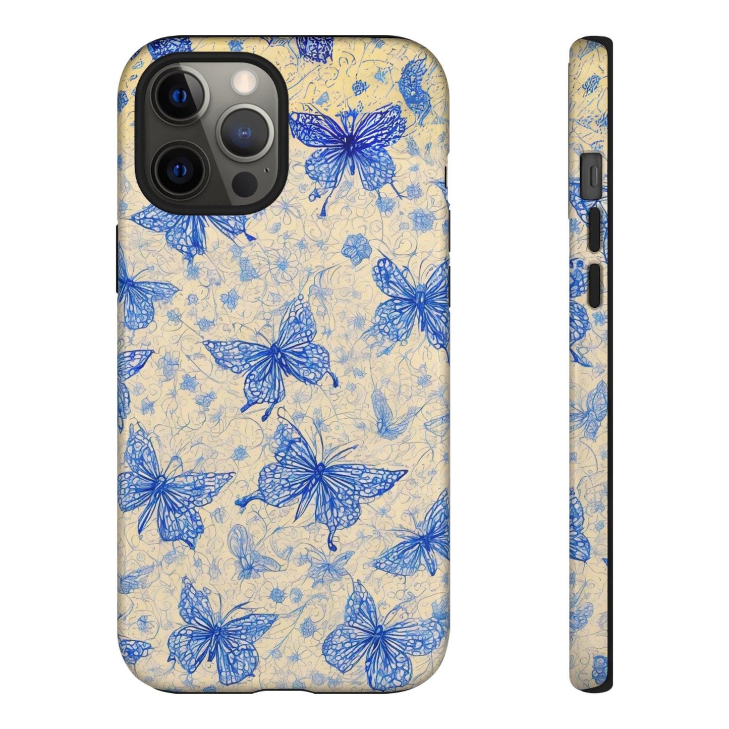 Tough Cellphone Case :" Eclectic Elegance Phone Case Collection" ( Butterflies patterns)