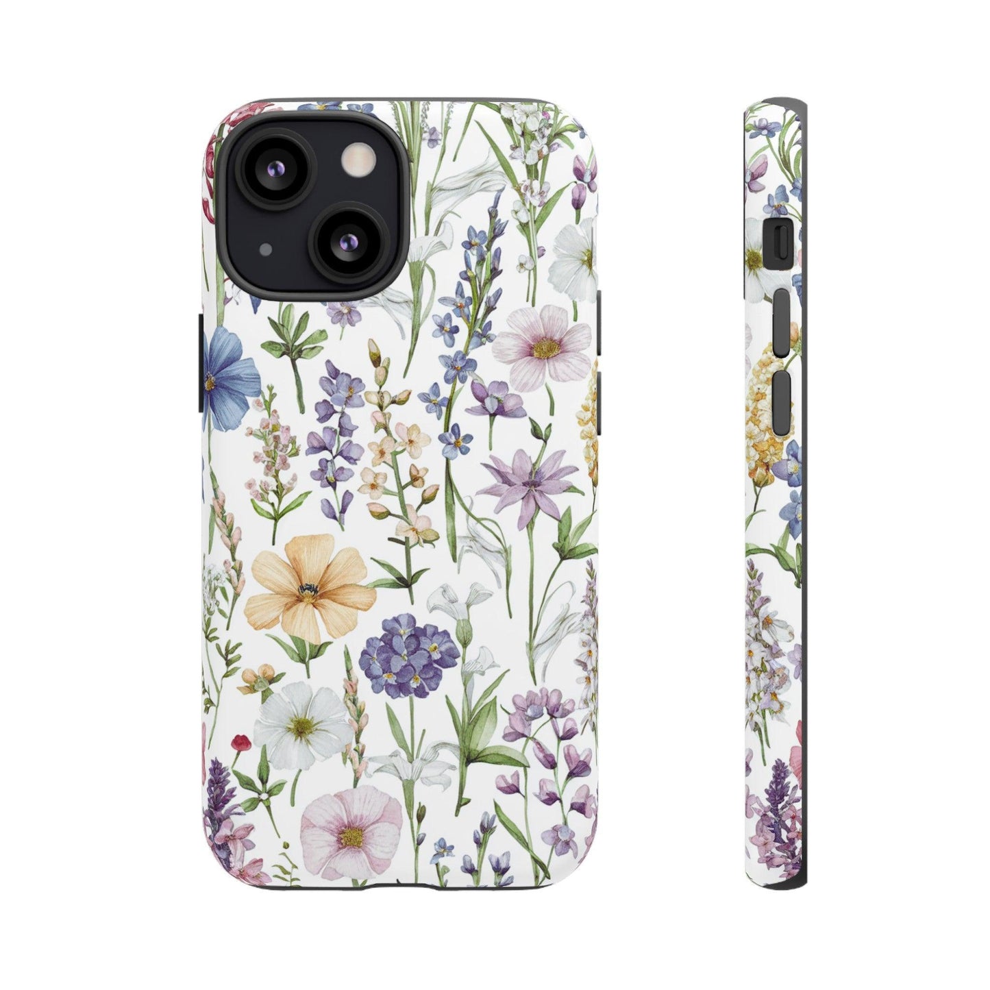 Tough Cellphone Case :" Eclectic Elegance Phone Case Collection" ( Floral patterns)