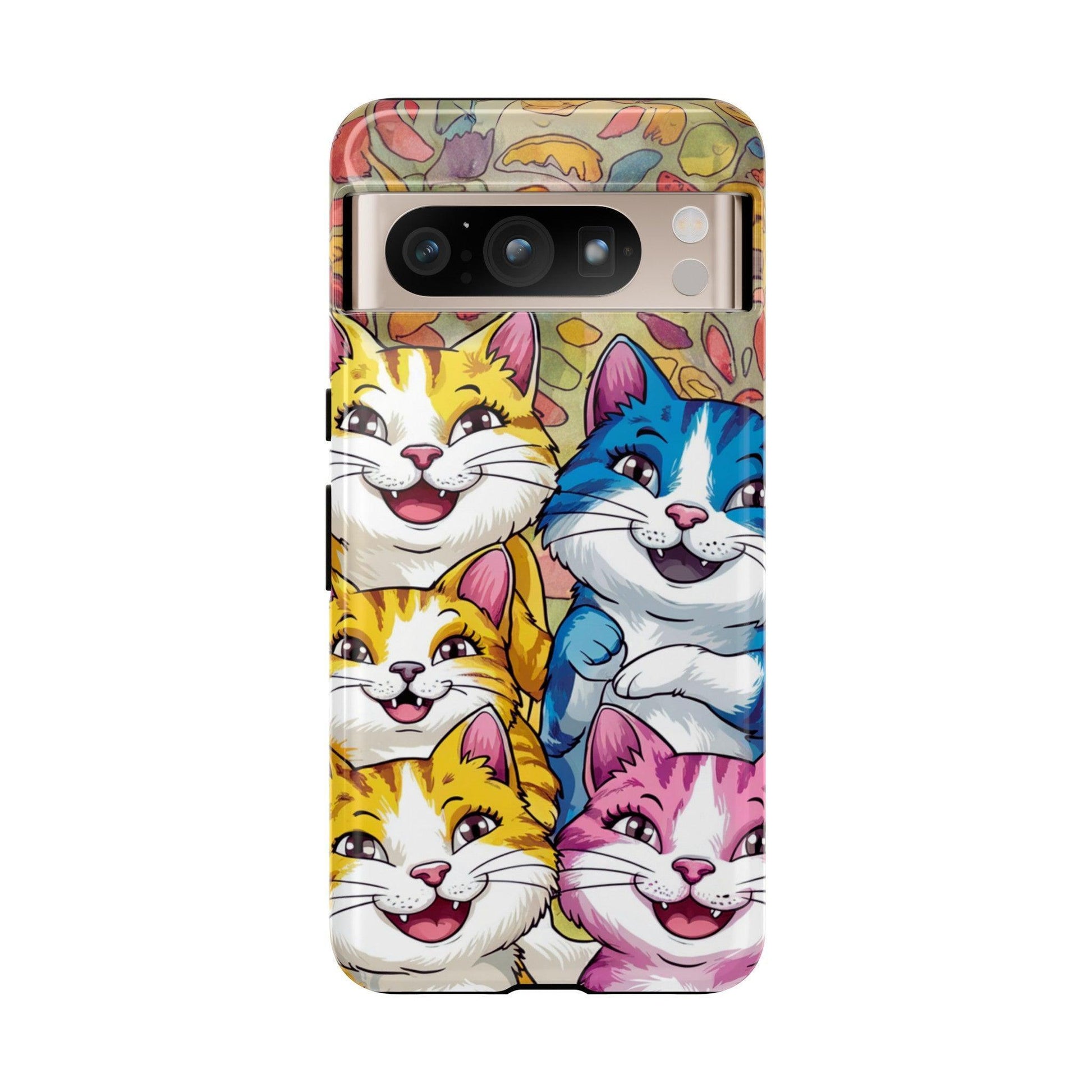 Cat Lovers Collection Tough Cellphone Case - Cosmic Creations by Karen