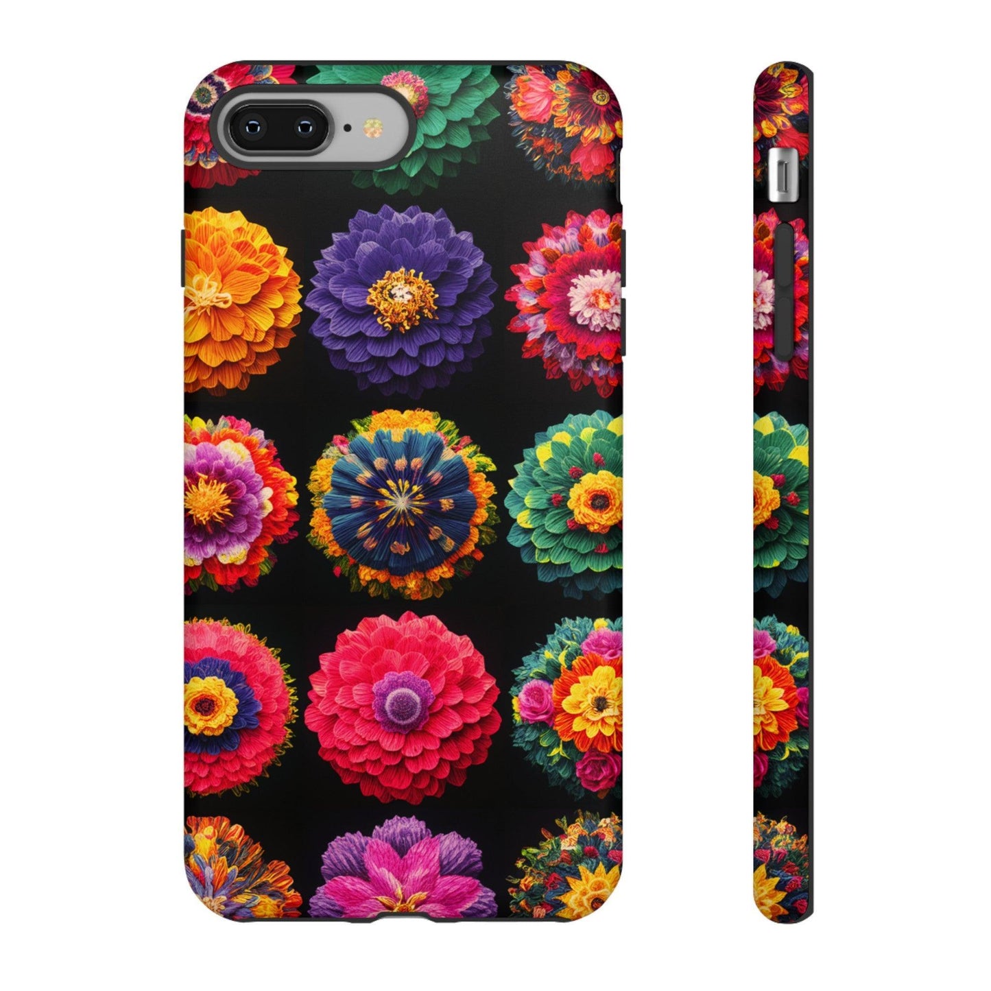 Tough Cellphone Case :" Eclectic Elegance Phone Case Collection" ( Floral patterns)