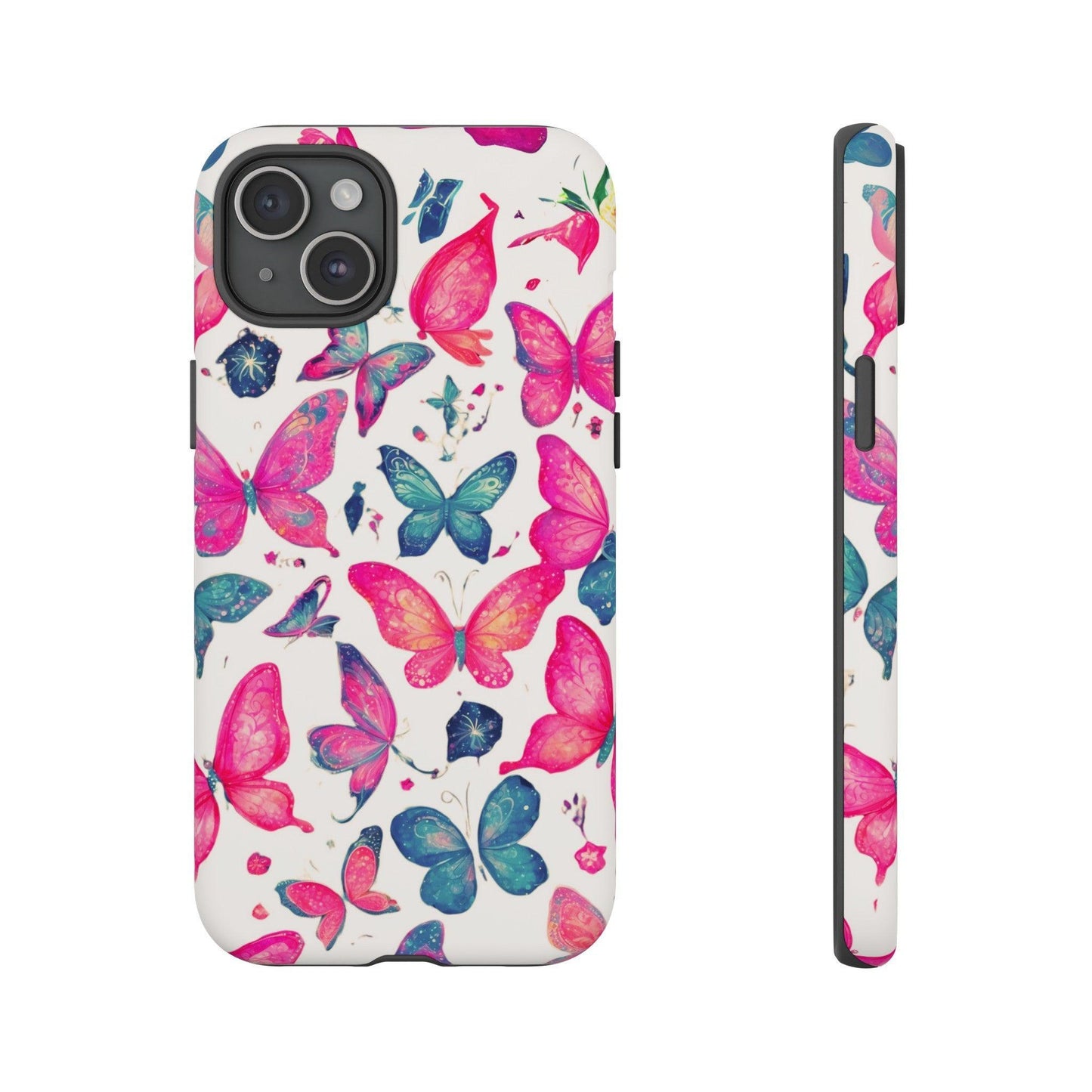 Tough Cellphone Case :" Eclectic Elegance Phone Case Collection" ( Hearts patterns)