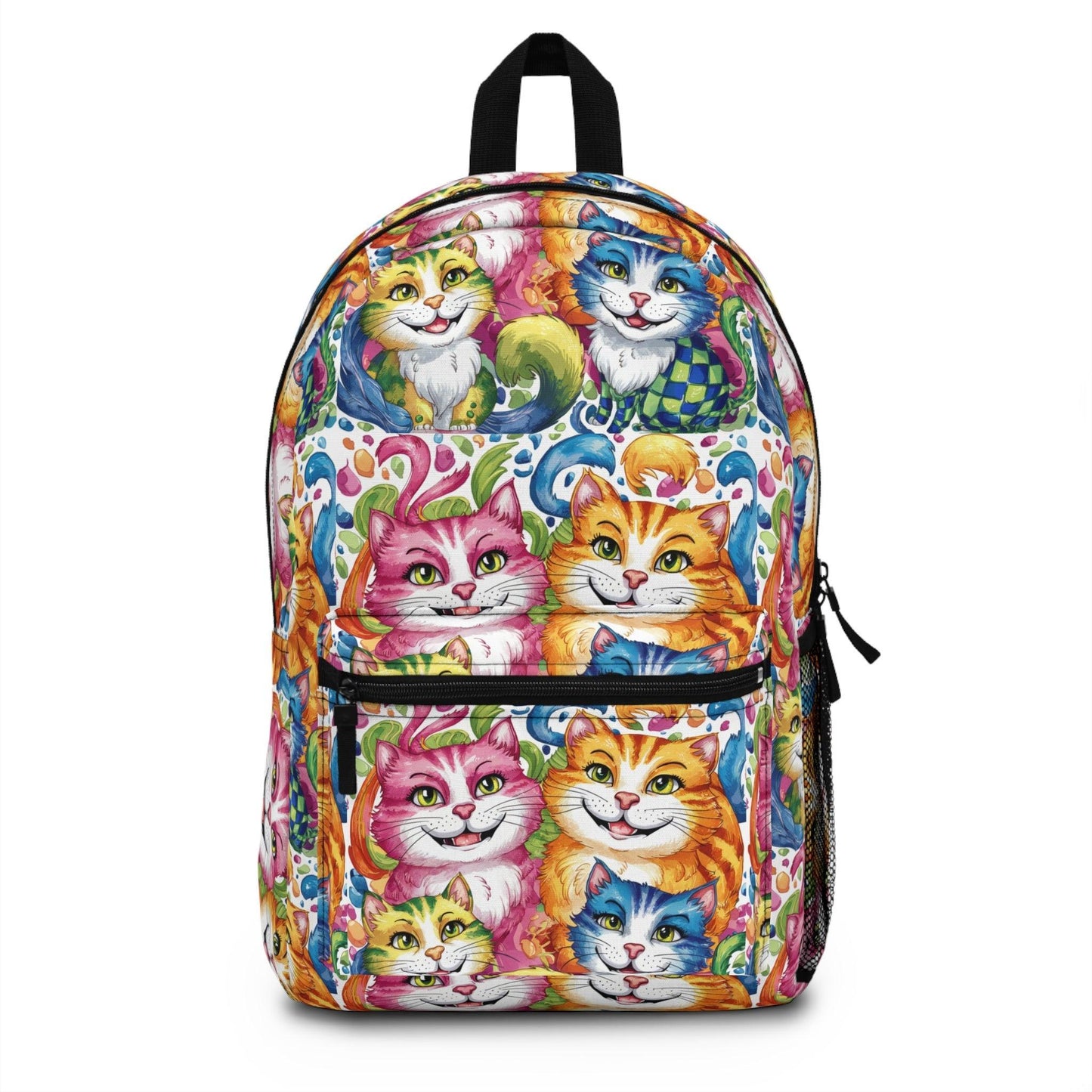 DreamStyle Backpacks: Cats Design | Versatility and Charm for All Ages. Unique gift for children and adults. The perfect accessory for school, university, the office, or vacations - Cosmic Creations by Karen