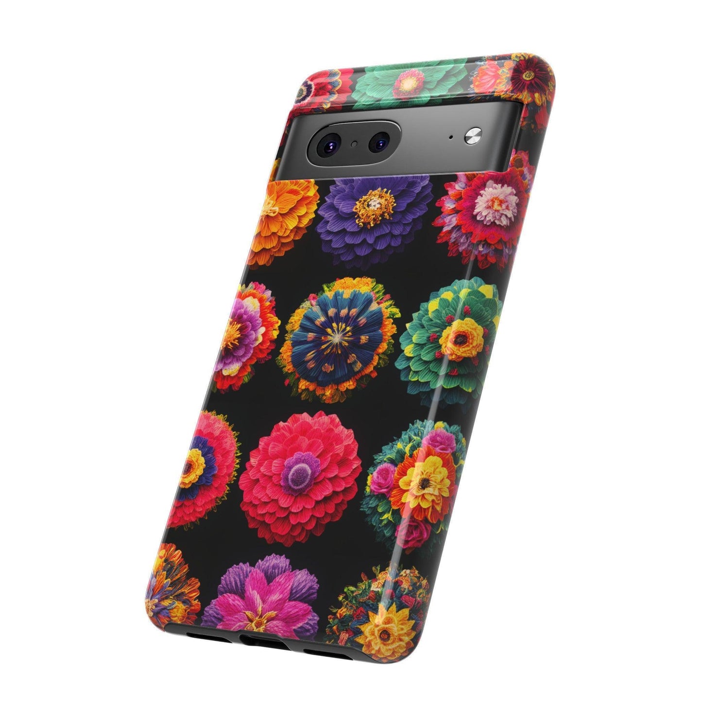 Tough Cellphone Case :" Eclectic Elegance Phone Case Collection" ( Floral patterns)