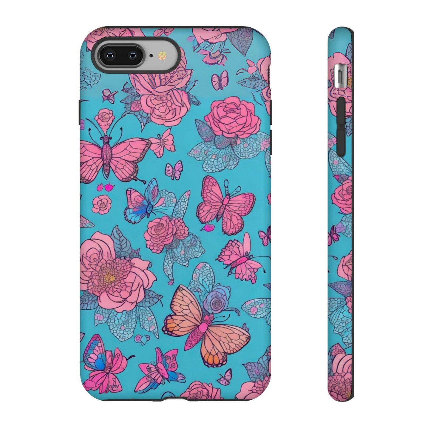 Tough Cellphone Case :" Eclectic Elegance Phone Case Collection" ( Floral patterns)