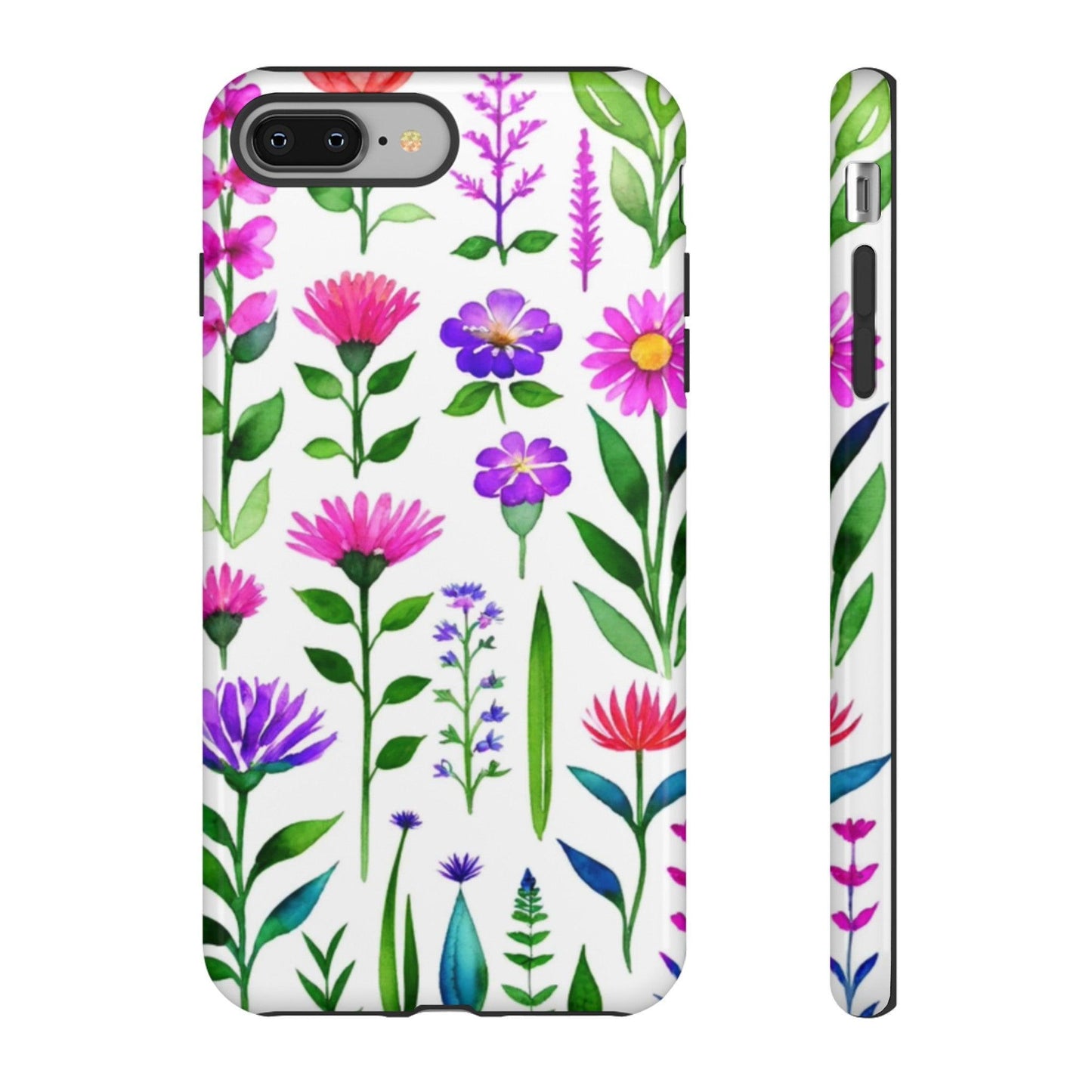 Tough Phone Case :" Eclectic Elegance Phone Case Collection" ( Floral pattern)