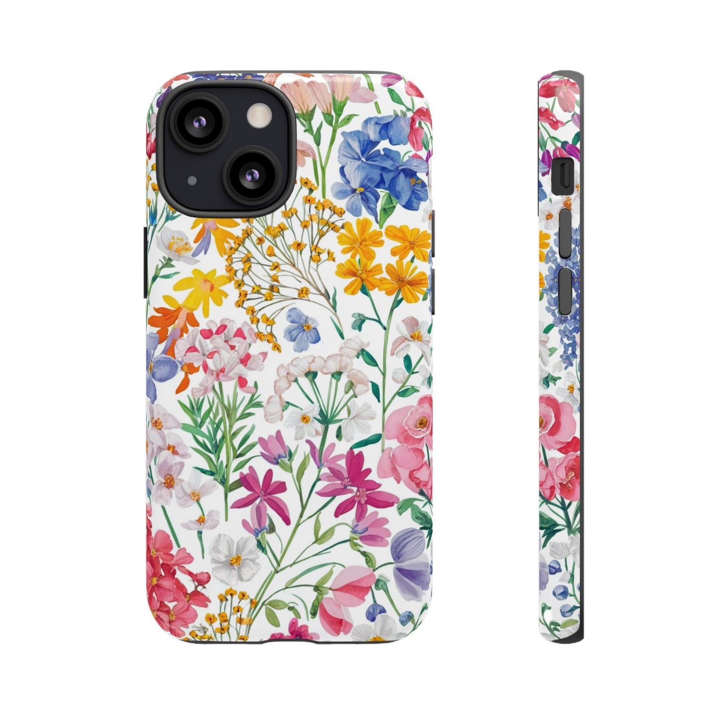 Tough Cellphone Case :" Eclectic Elegance Phone Case Collection" ( Floral patterns)