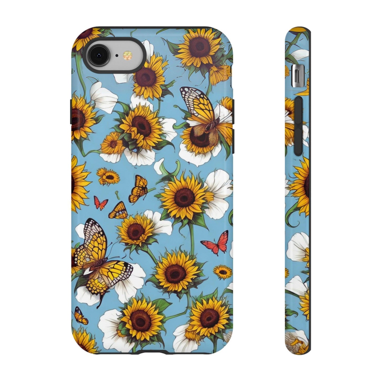 Tough Cellphone Case :" Eclectic Elegance Phone Case Collection" ( Floral patterns)