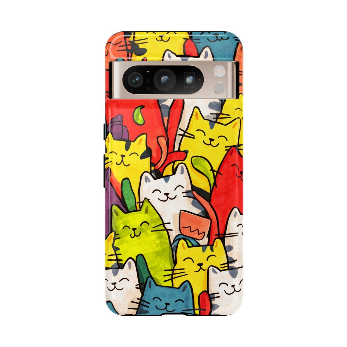 Cat Lovers Collection Tough Cellphone Case - Cosmic Creations by Karen