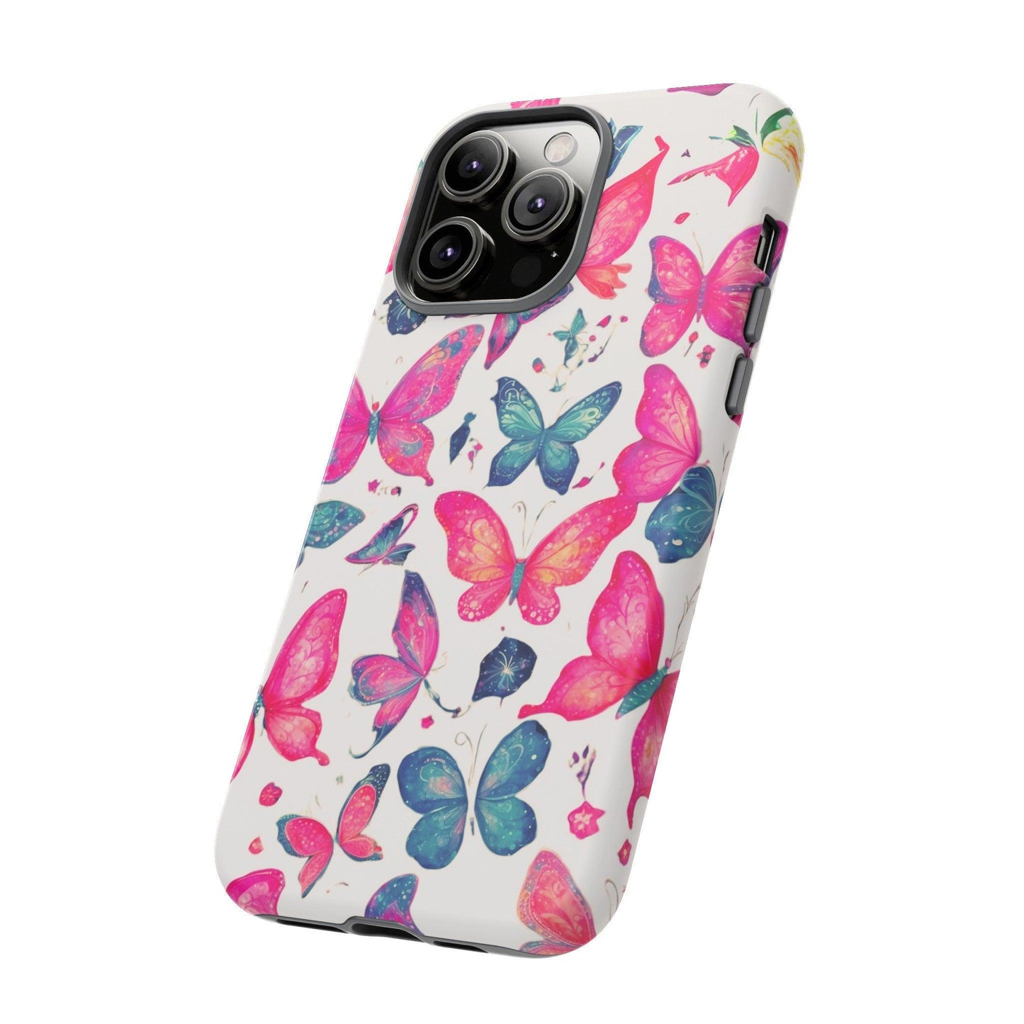 Tough Cellphone Case :" Eclectic Elegance Phone Case Collection" ( Hearts patterns)