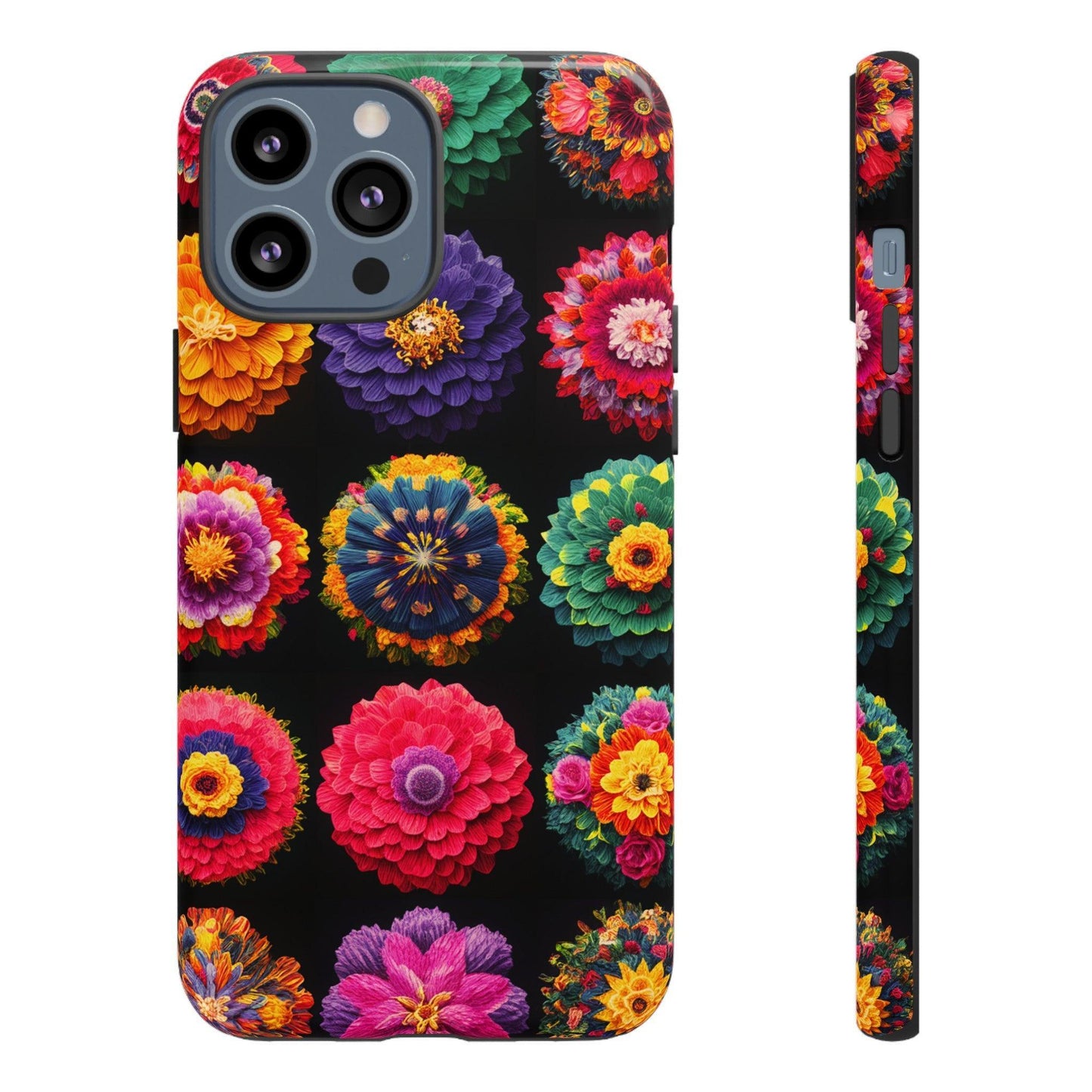 Tough Cellphone Case :" Eclectic Elegance Phone Case Collection" ( Floral patterns)