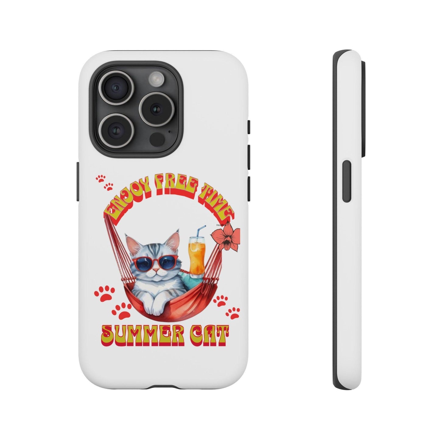 Cat Lovers Collection Tough Cellphone Case - Cosmic Creations by Karen