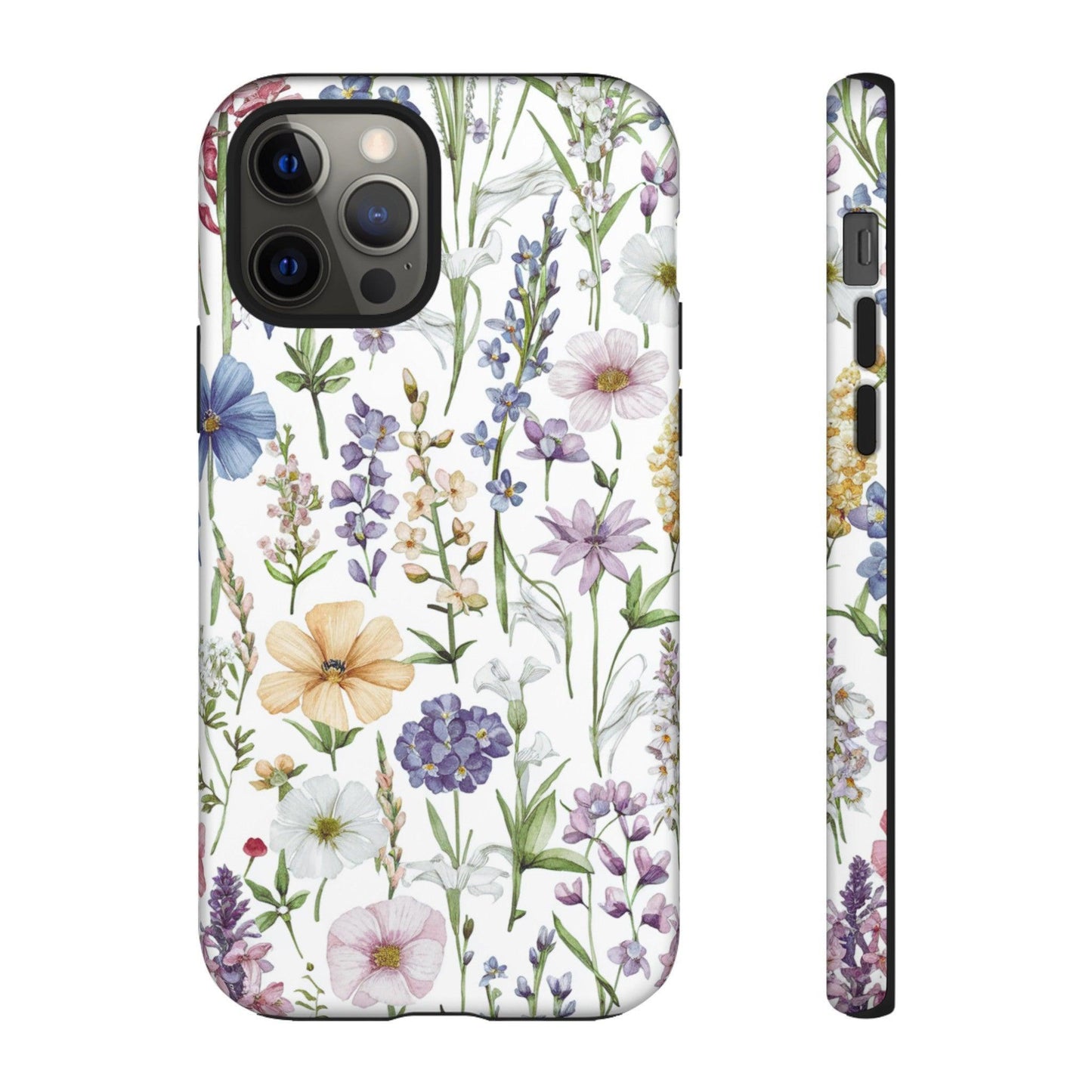 Tough Cellphone Case :" Eclectic Elegance Phone Case Collection" ( Floral patterns)