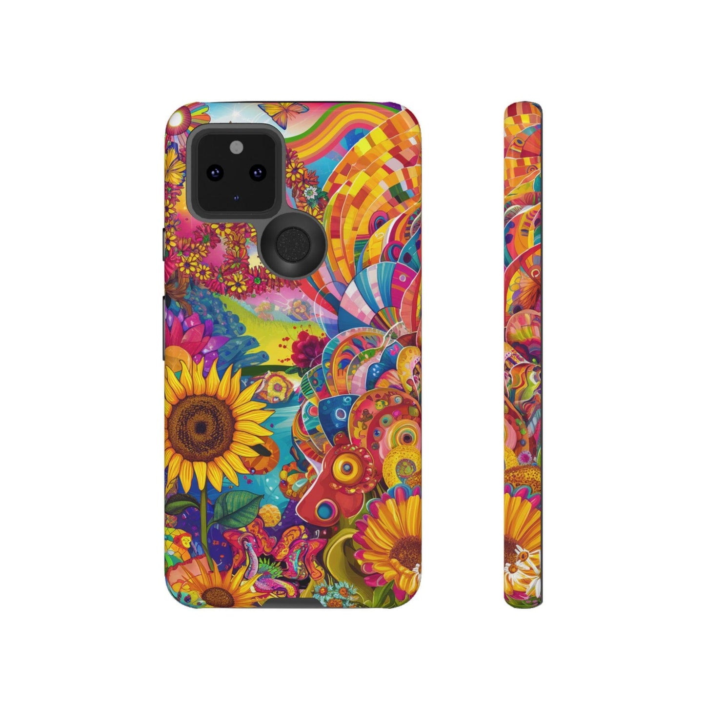 Tough Phone Case :" Eclectic Elegance Phone Case Collection" ( Hippie Style patterns)