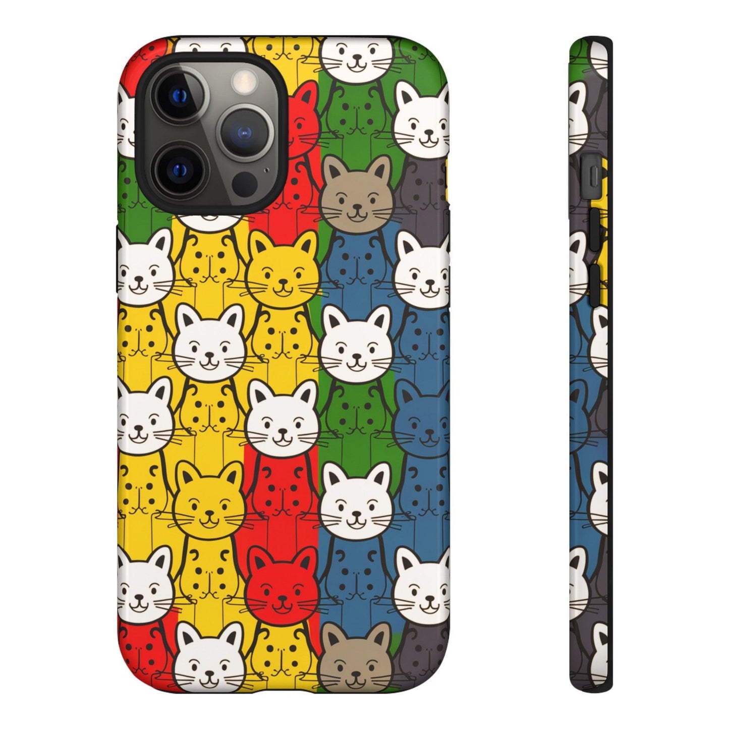 Cat Lovers Collection Tough Cellphone Case - Cosmic Creations by Karen