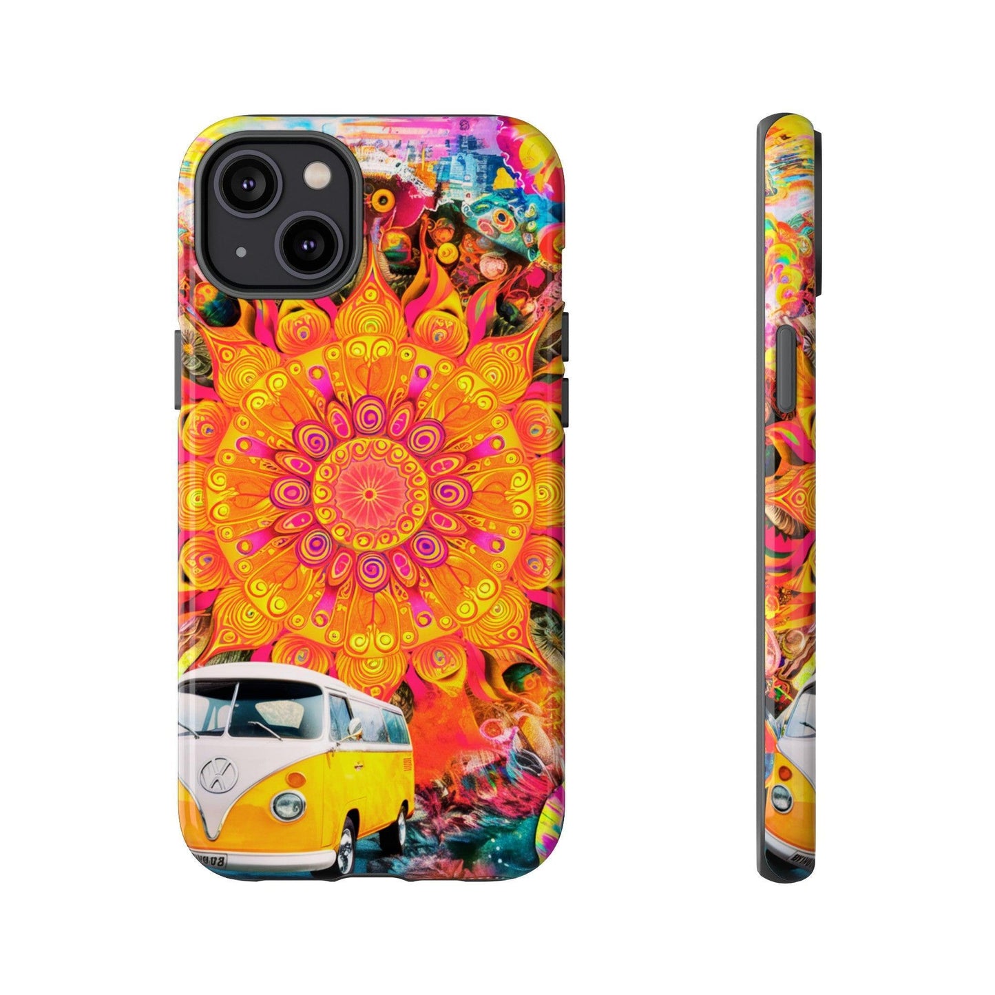 Tough Phone Case :" Eclectic Elegance Phone Case Collection" ( Hippie Style patterns)