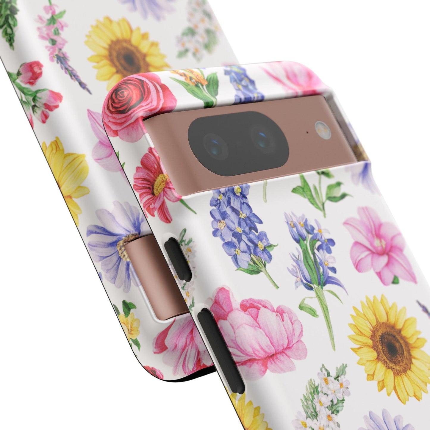 Tough Cellphone Case :" Eclectic Elegance Phone Case Collection" ( Floral patterns)