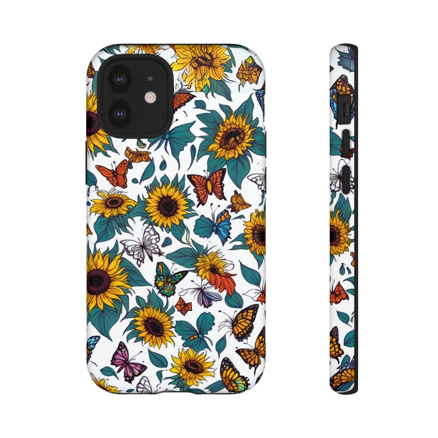 Tough Cellphone Case :" Eclectic Elegance Phone Case Collection" ( Floral patterns)