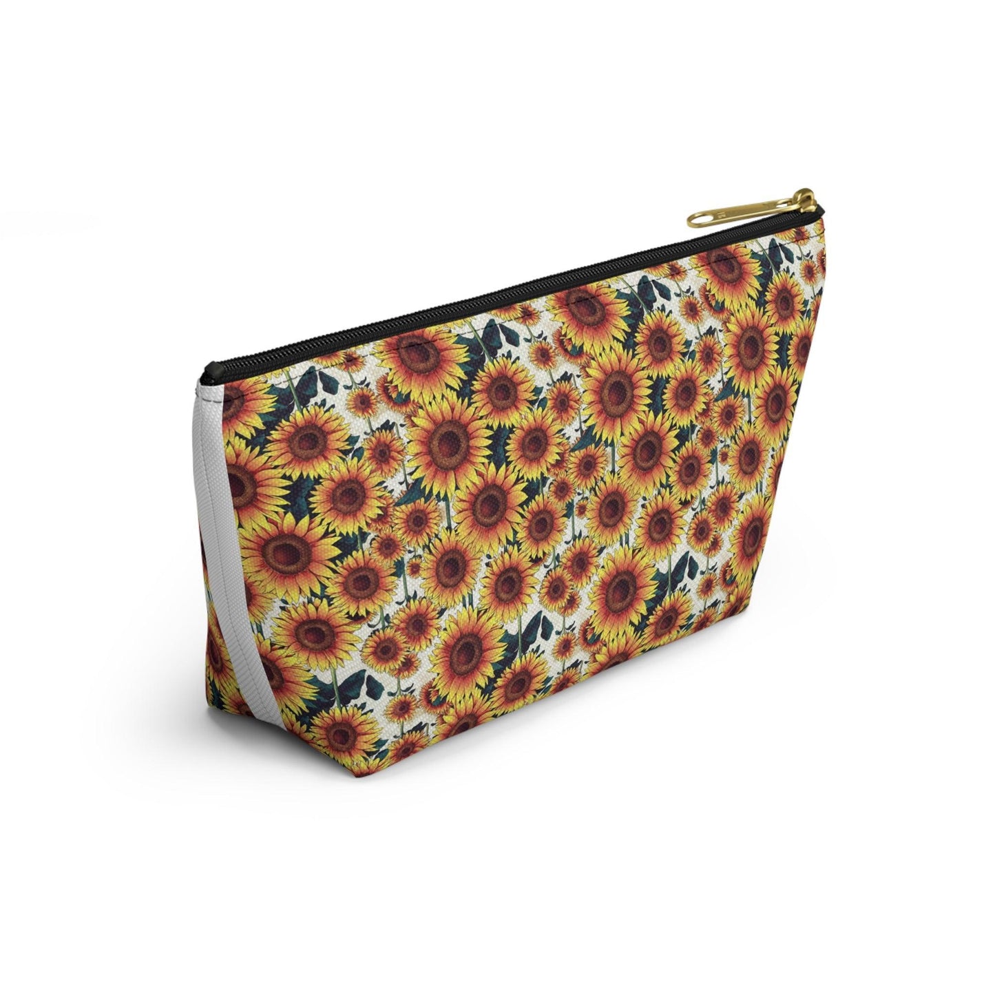 "Sunflower Accessory Pouch"