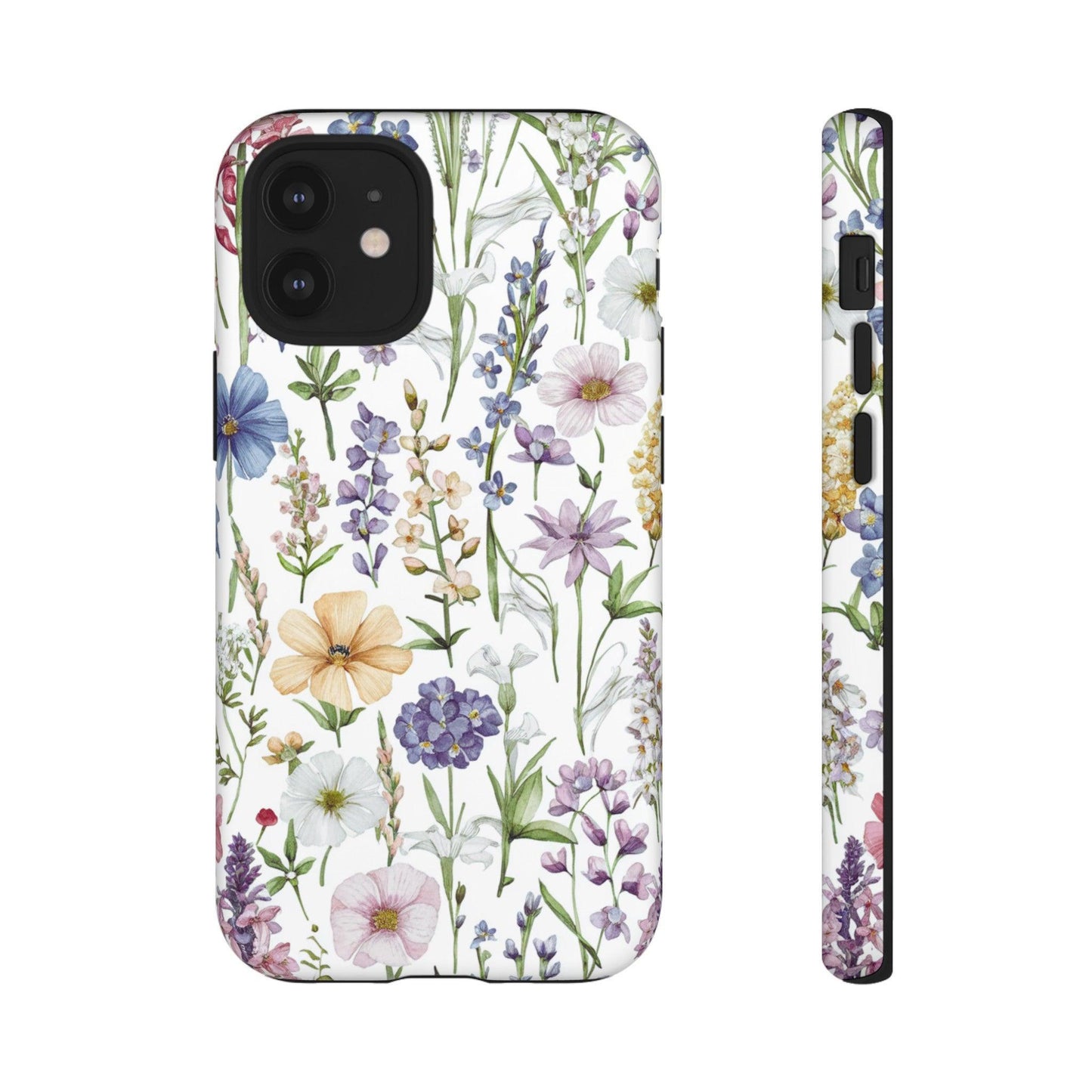 Tough Cellphone Case :" Eclectic Elegance Phone Case Collection" ( Floral patterns)