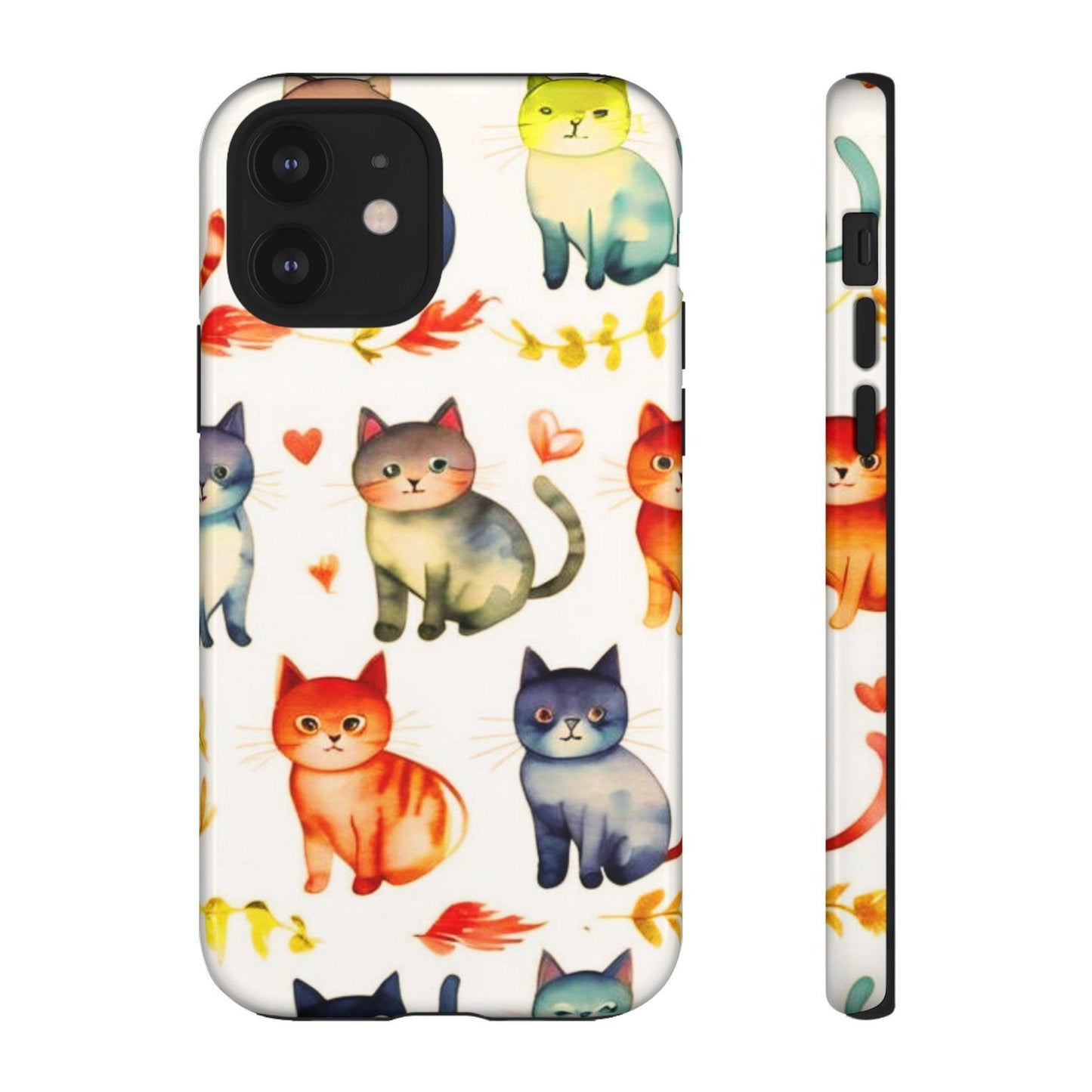 Cat Lovers Collection Tough Cellphone Case - Cosmic Creations by Karen