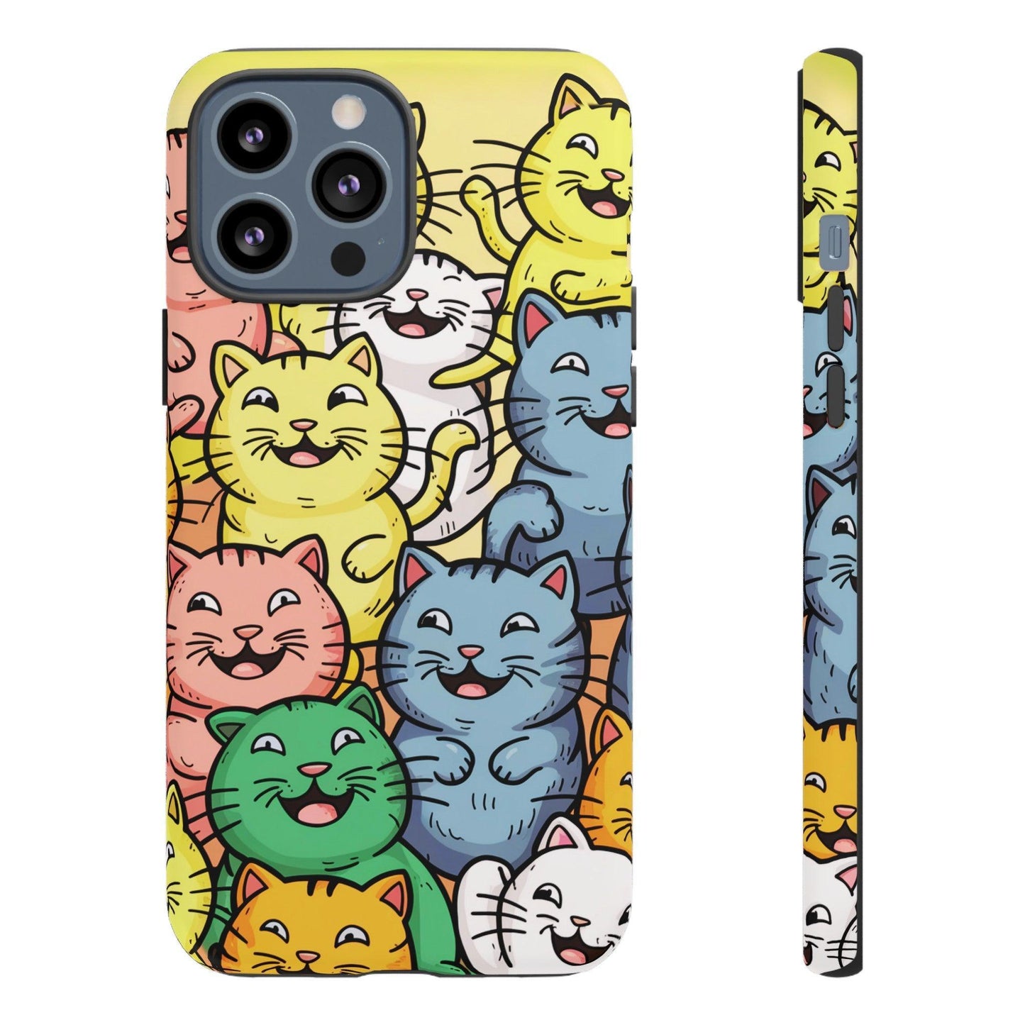 Cat Lovers Collection Tough Cellphone Case - Cosmic Creations by Karen