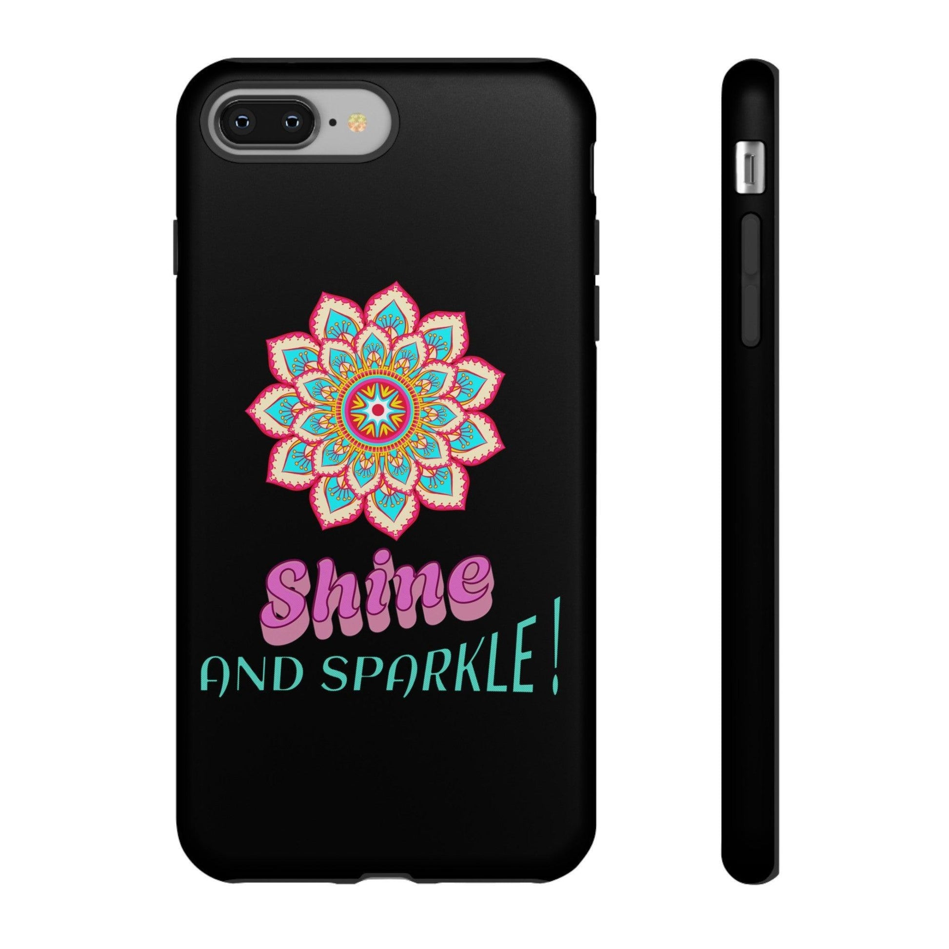 GlitterGuard iPhone Tough Case | Ideal for everyday use, travel, and as a trendy gift for tech enthusiasts, teens, and fashion-forward individuals. - Cosmic Creations by Karen