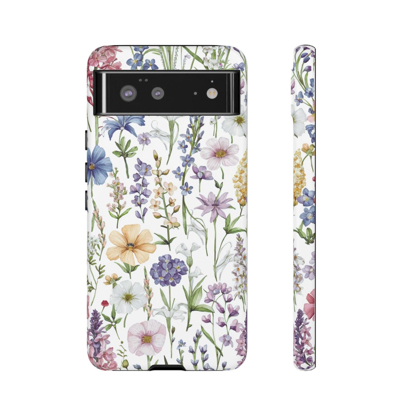 Tough Cellphone Case :" Eclectic Elegance Phone Case Collection" ( Floral patterns)