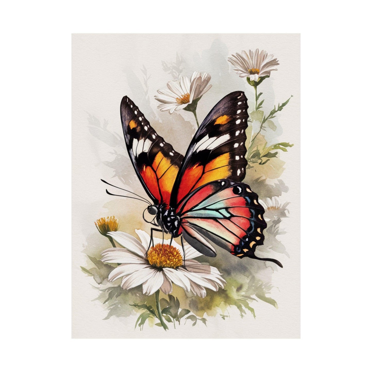 Monarch Butterfly Splendor Posters - Cosmic Creations by Karen