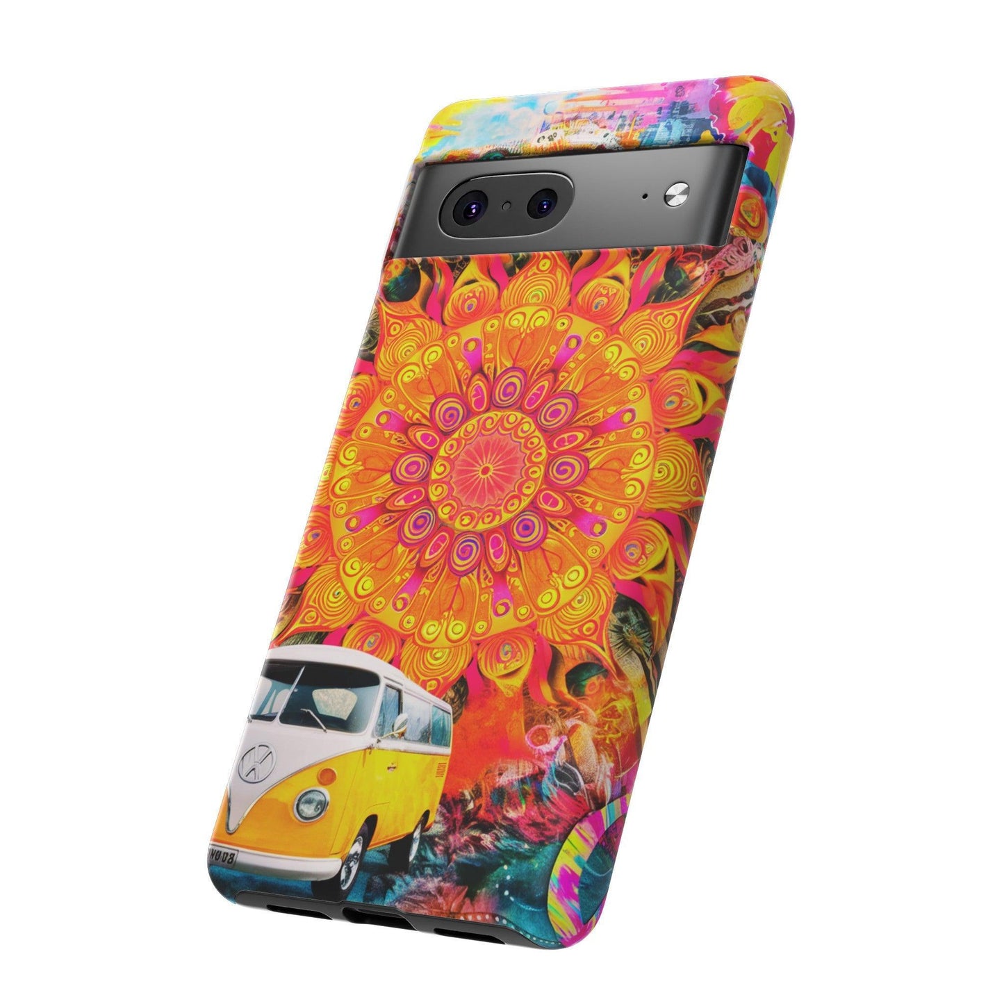 Tough Phone Case :" Eclectic Elegance Phone Case Collection" ( Hippie Style patterns)