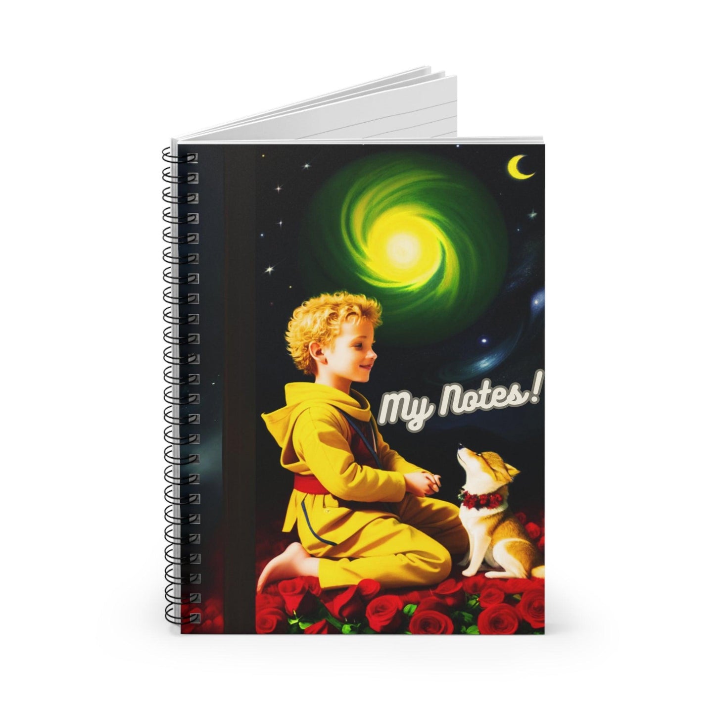 Star Child Spiral Notebook Collection - Cosmic Creations by Karen