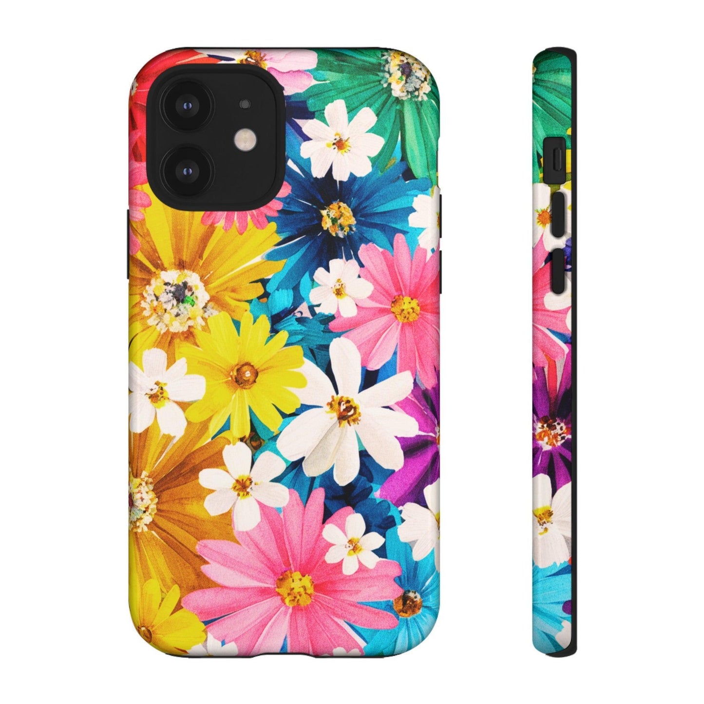 Tough Cellphone Case :" Eclectic Elegance Phone Case Collection" ( Floral patterns)