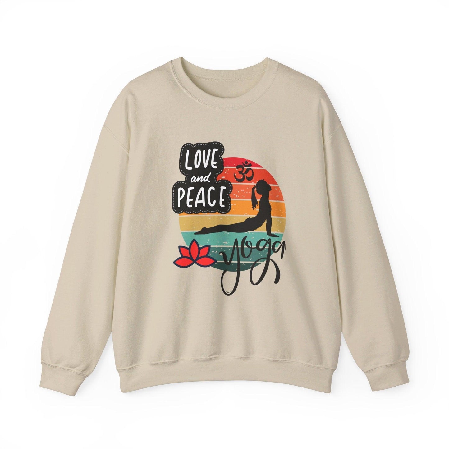 "Yoga Comfort Crewneck Sweatshirt"