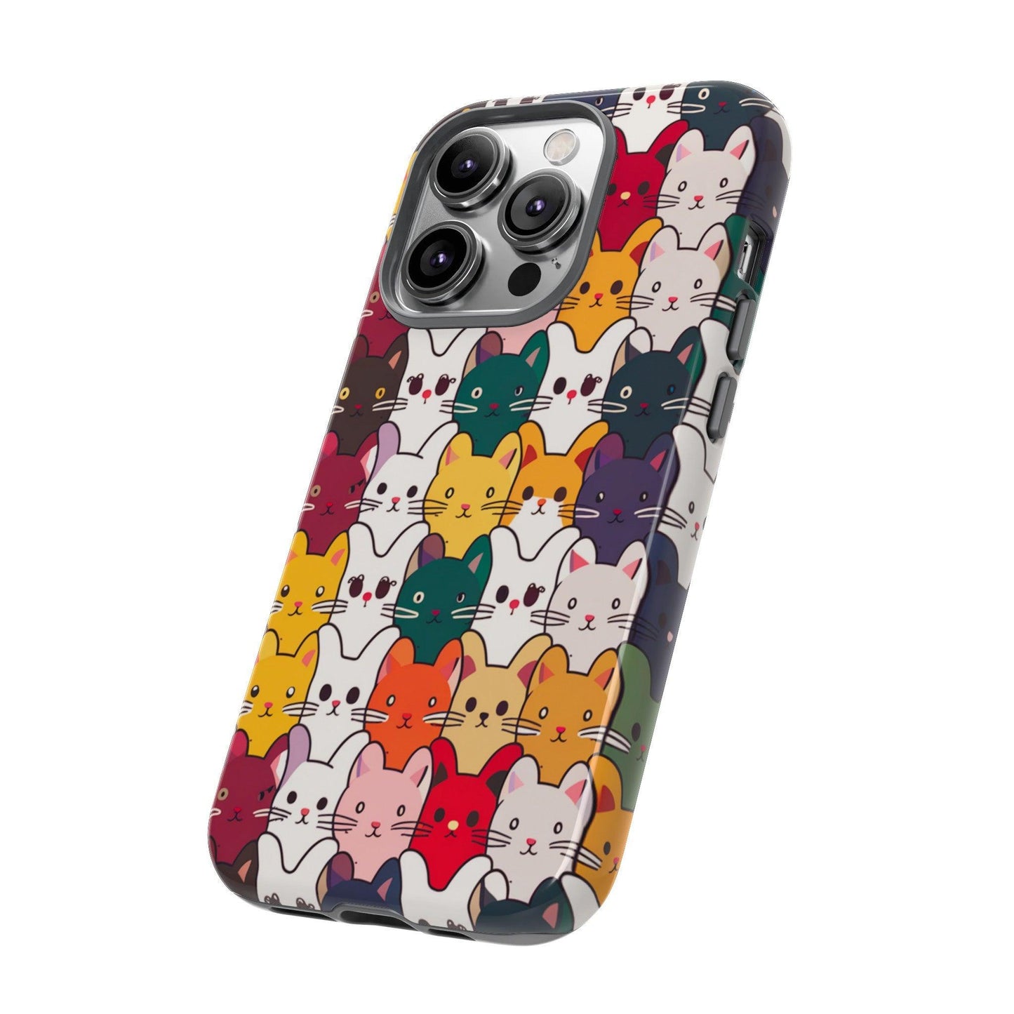 Cat Lovers Collection Tough Cellphone Case - Cosmic Creations by Karen