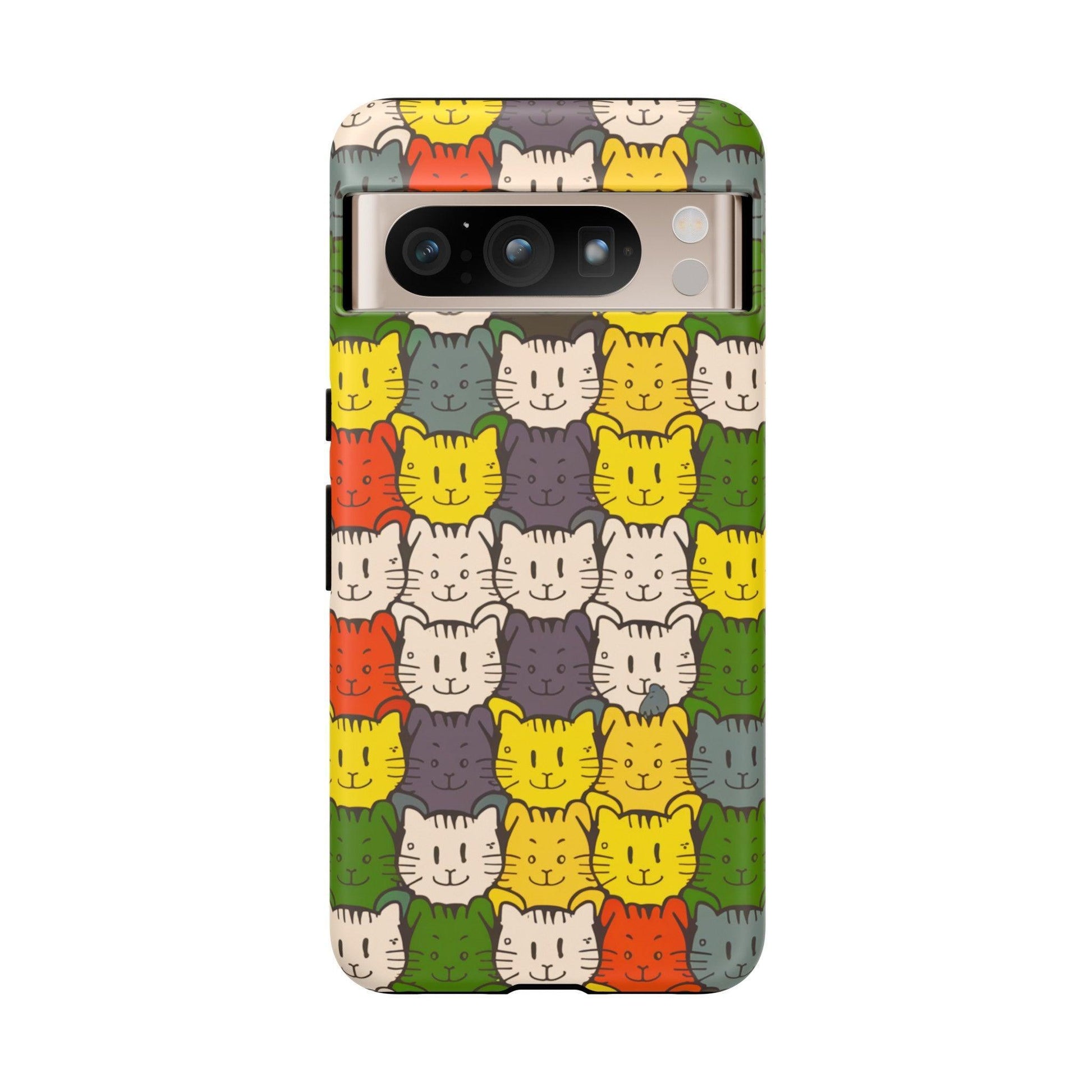 Cat Lovers Collection Tough Cellphone Case - Cosmic Creations by Karen