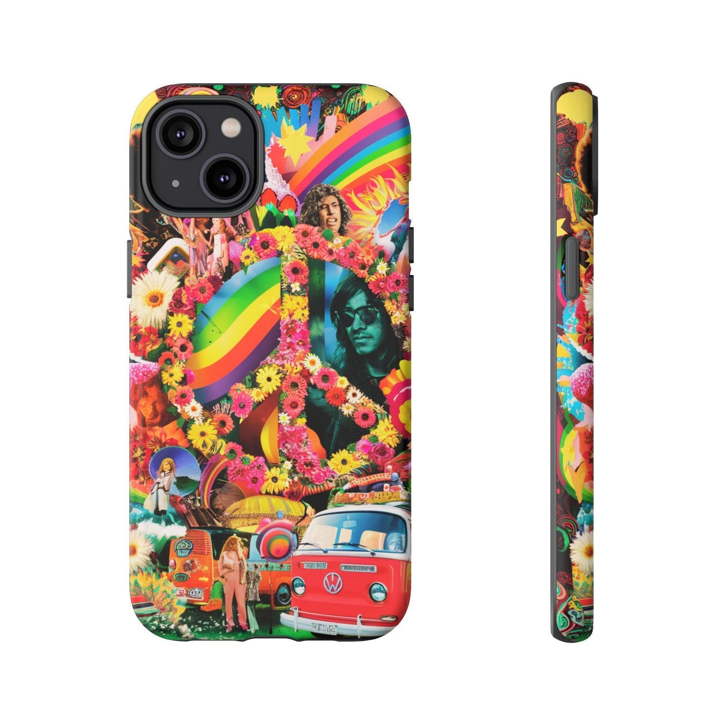 Tough Phone Case :" Eclectic Elegance Phone Case Collection" ( Hippie Style patterns)