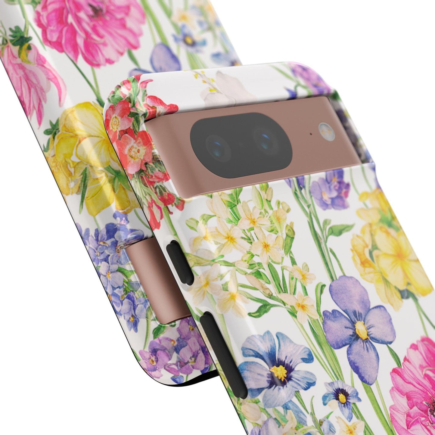 Tough Cellphone Case :" Eclectic Elegance Phone Case Collection" ( Floral patterns)