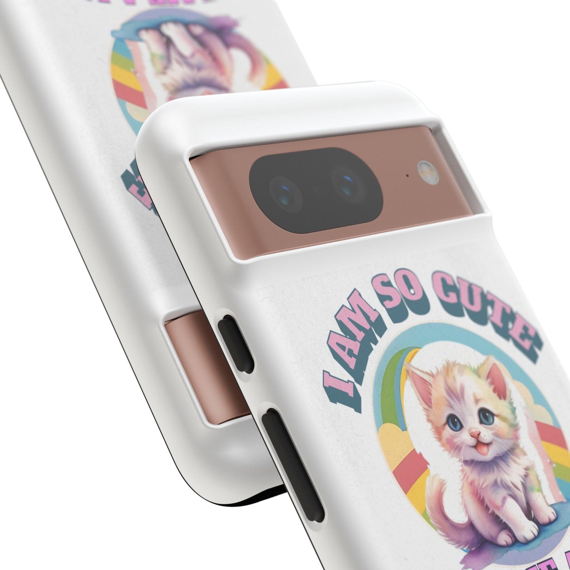 Cat Lovers Collection Tough Cellphone Case - Cosmic Creations by Karen