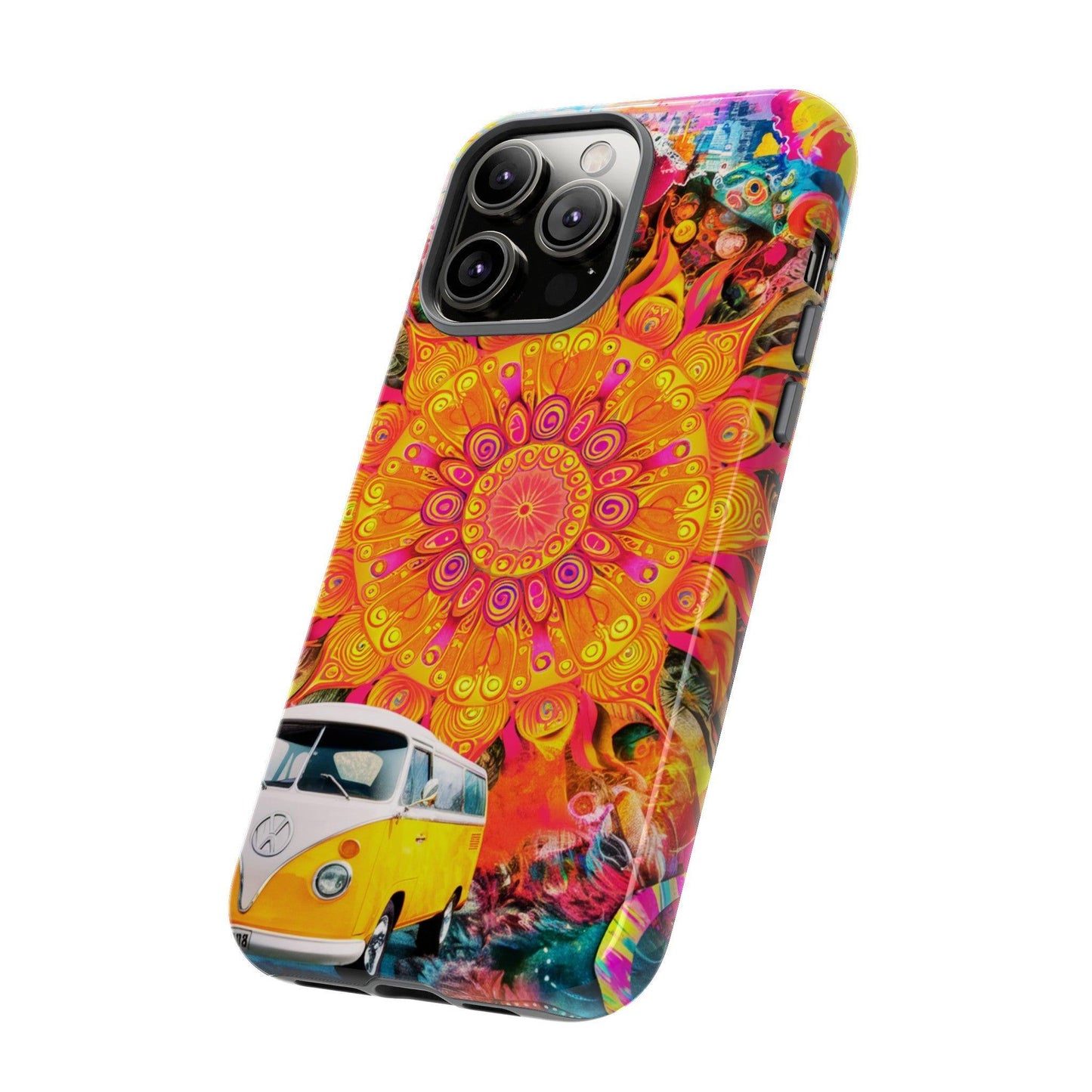 Tough Phone Case :" Eclectic Elegance Phone Case Collection" ( Hippie Style patterns)