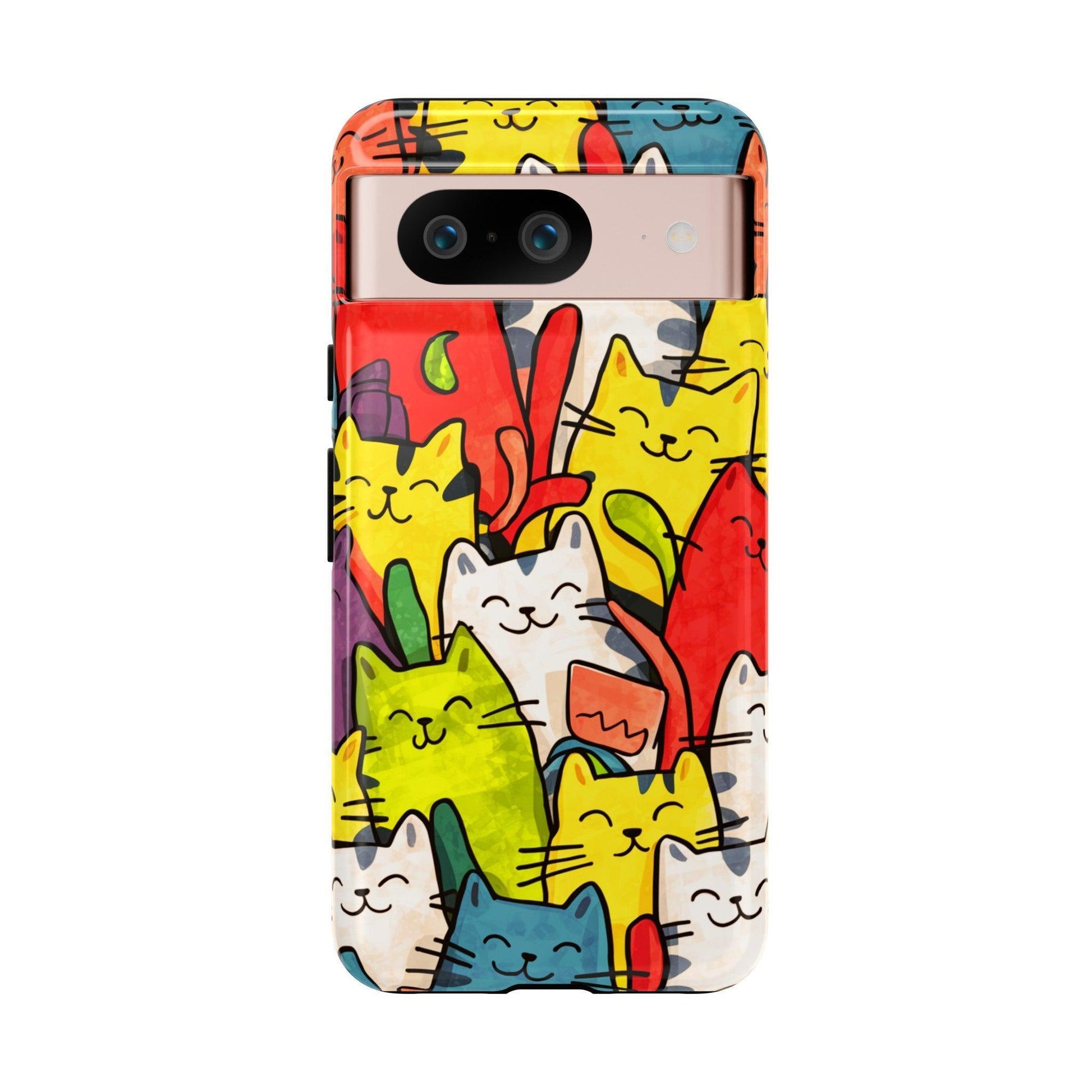 Cat Lovers Collection Tough Cellphone Case - Cosmic Creations by Karen