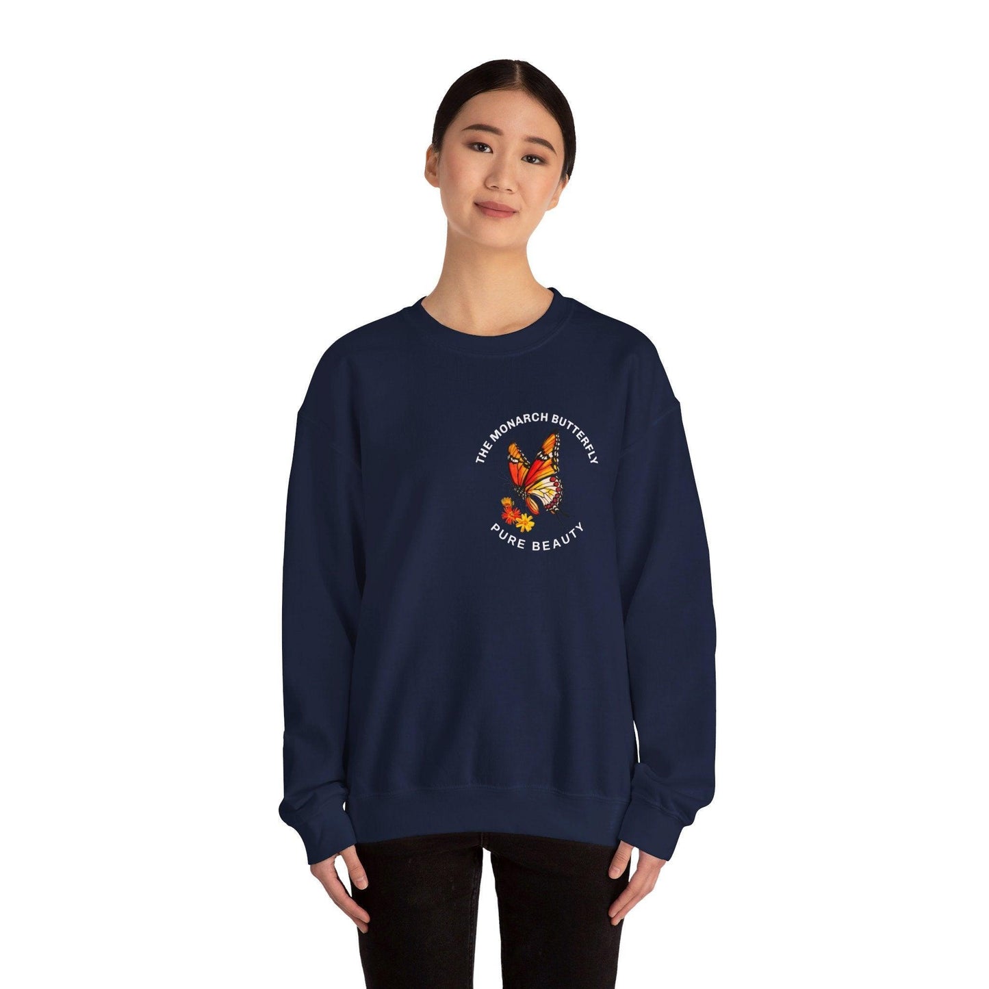 Unisex Heavy Blend™ Crewneck Sweatshirt : "The Monarch Butterfly collection"