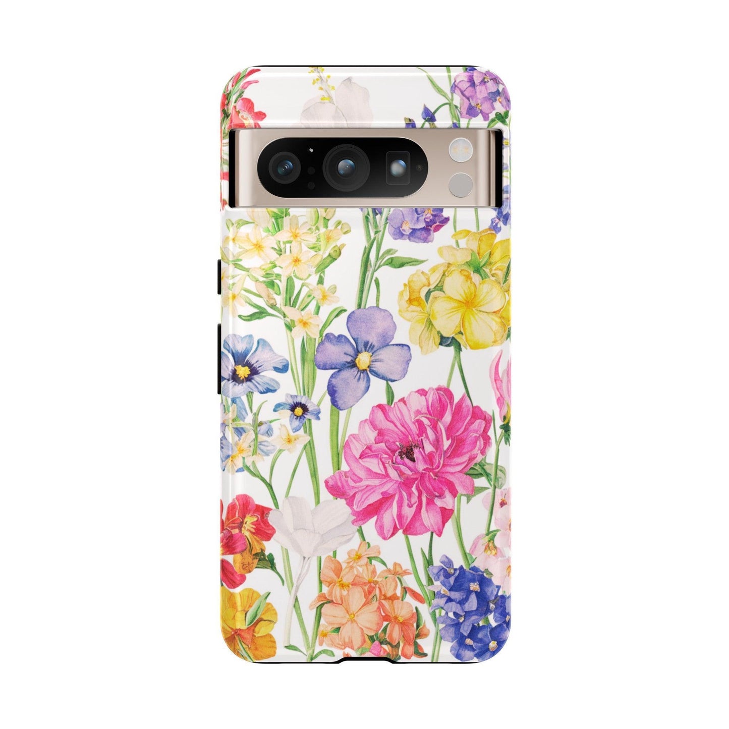 Tough Cellphone Case :" Eclectic Elegance Phone Case Collection" ( Floral patterns)