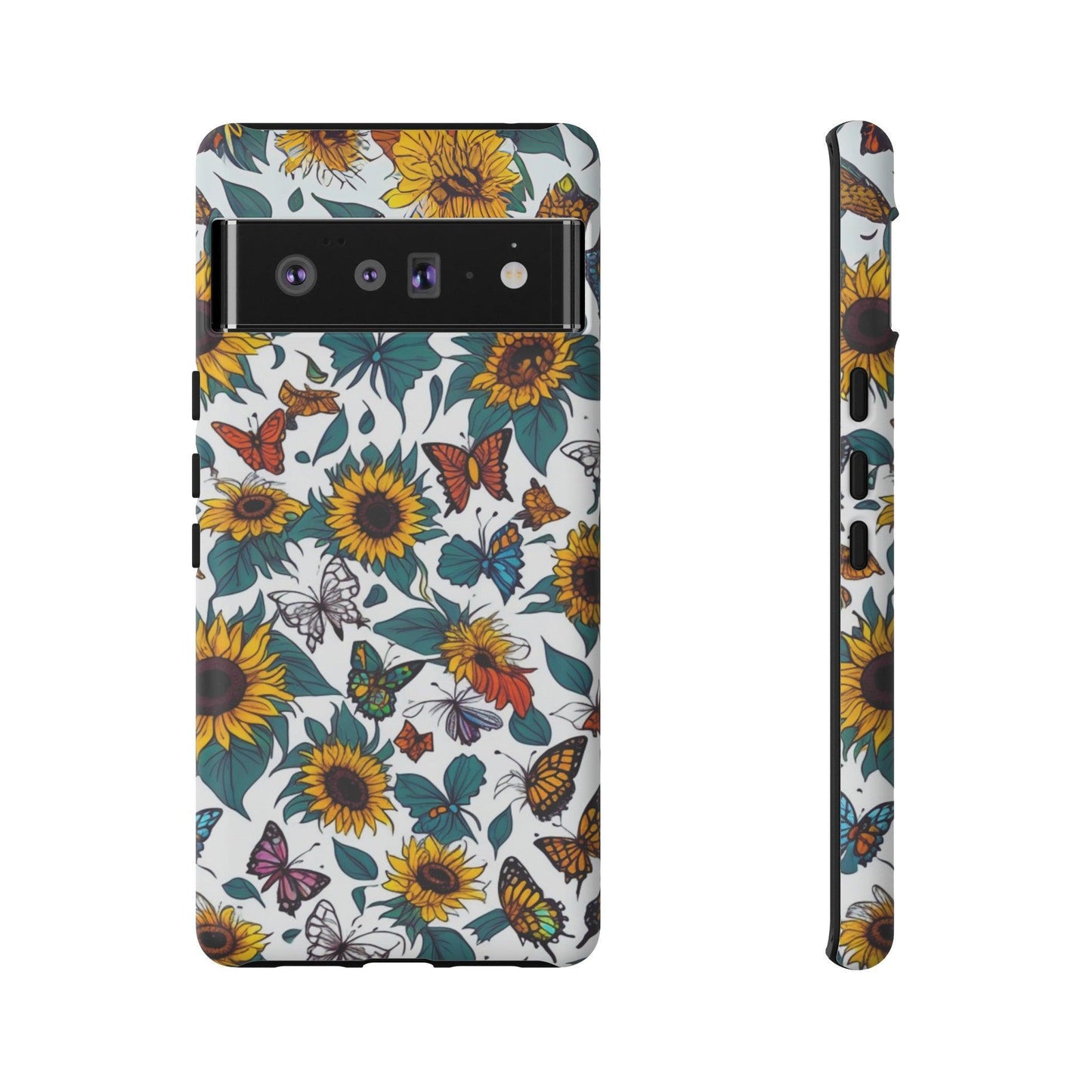 Tough Cellphone Case :" Eclectic Elegance Phone Case Collection" ( Floral patterns)