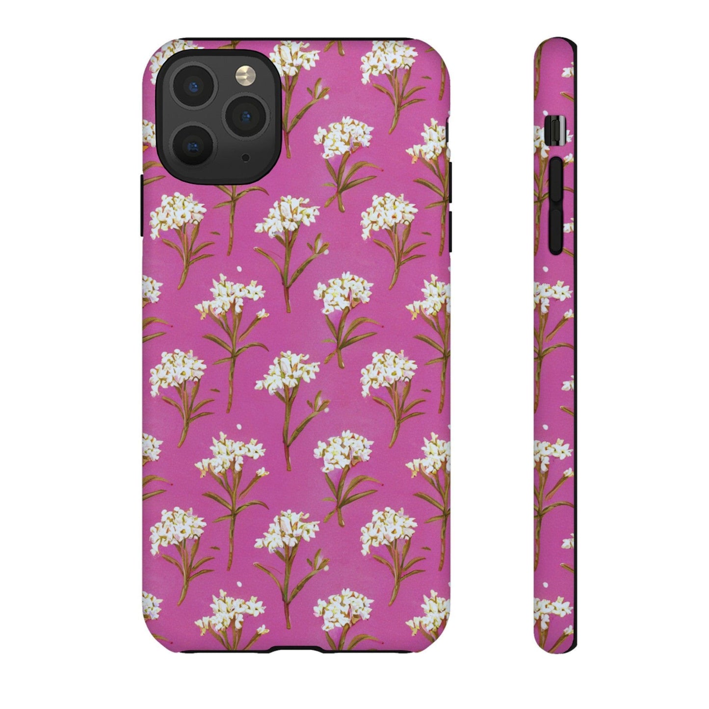 Tough Cellphone Case :" Eclectic Elegance Phone Case Collection" ( Floral patterns)