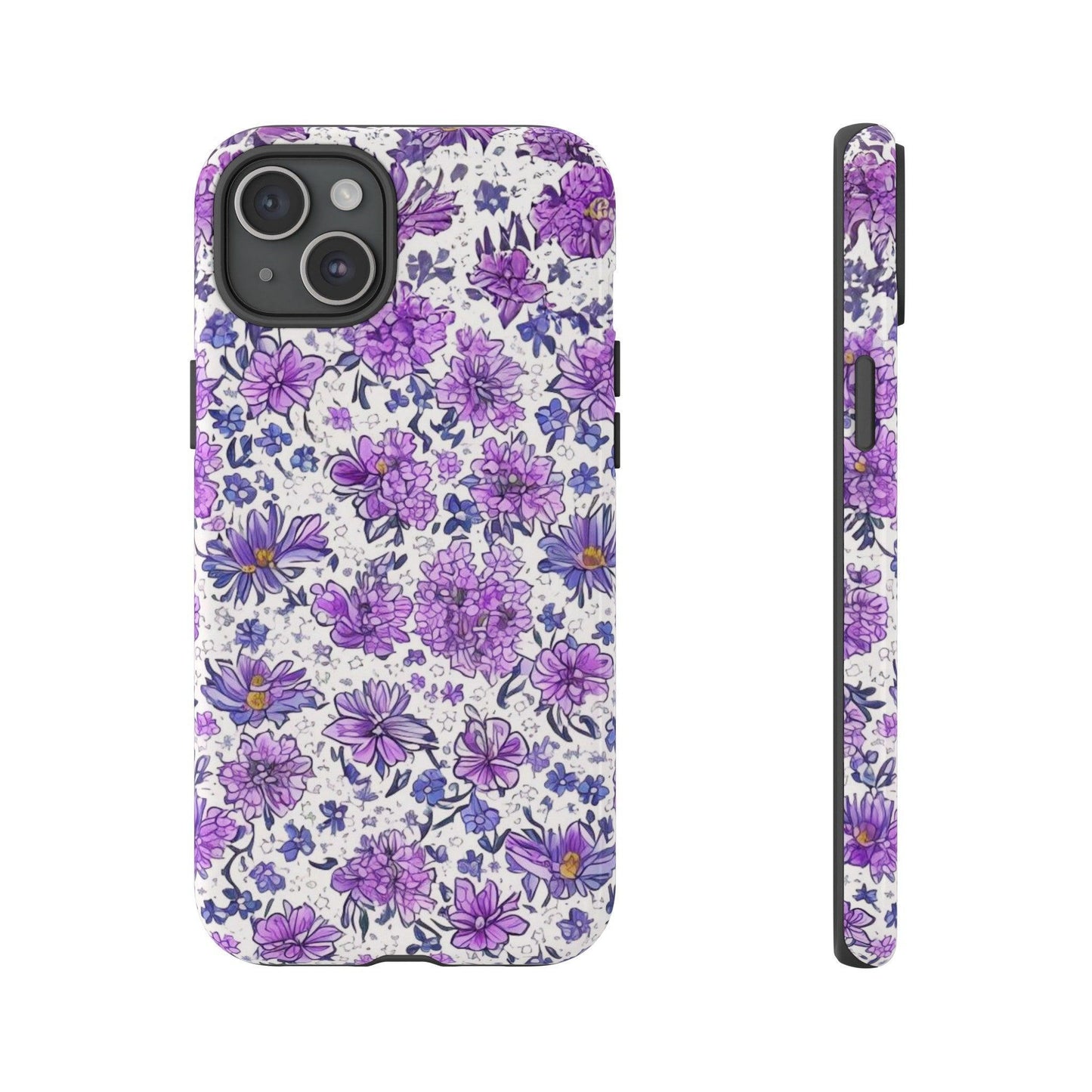 Tough Cellphone Case :" Eclectic Elegance Phone Case Collection" ( Floral patterns)