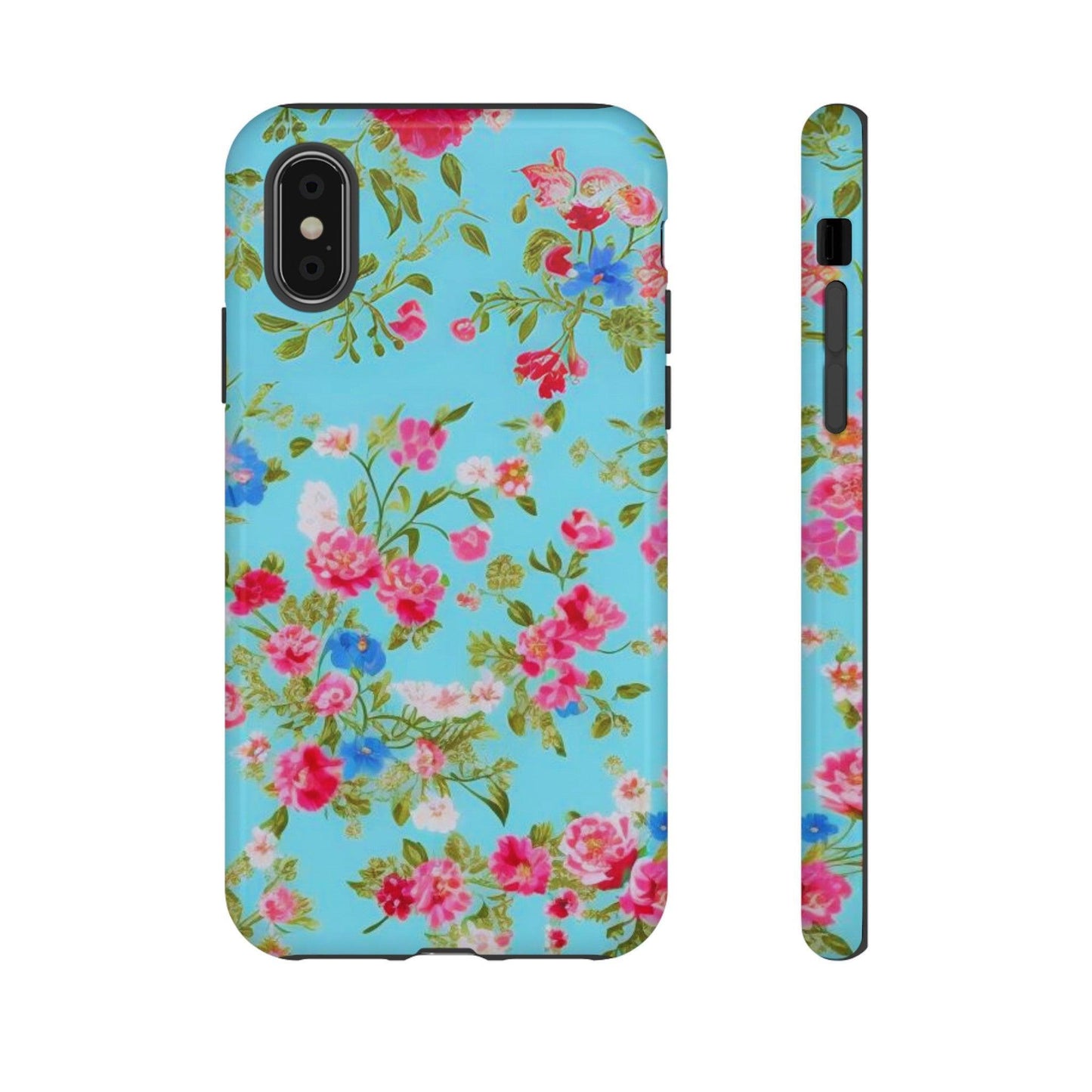 Tough Cellphone Case :" Eclectic Elegance Phone Case Collection" ( Floral patterns)