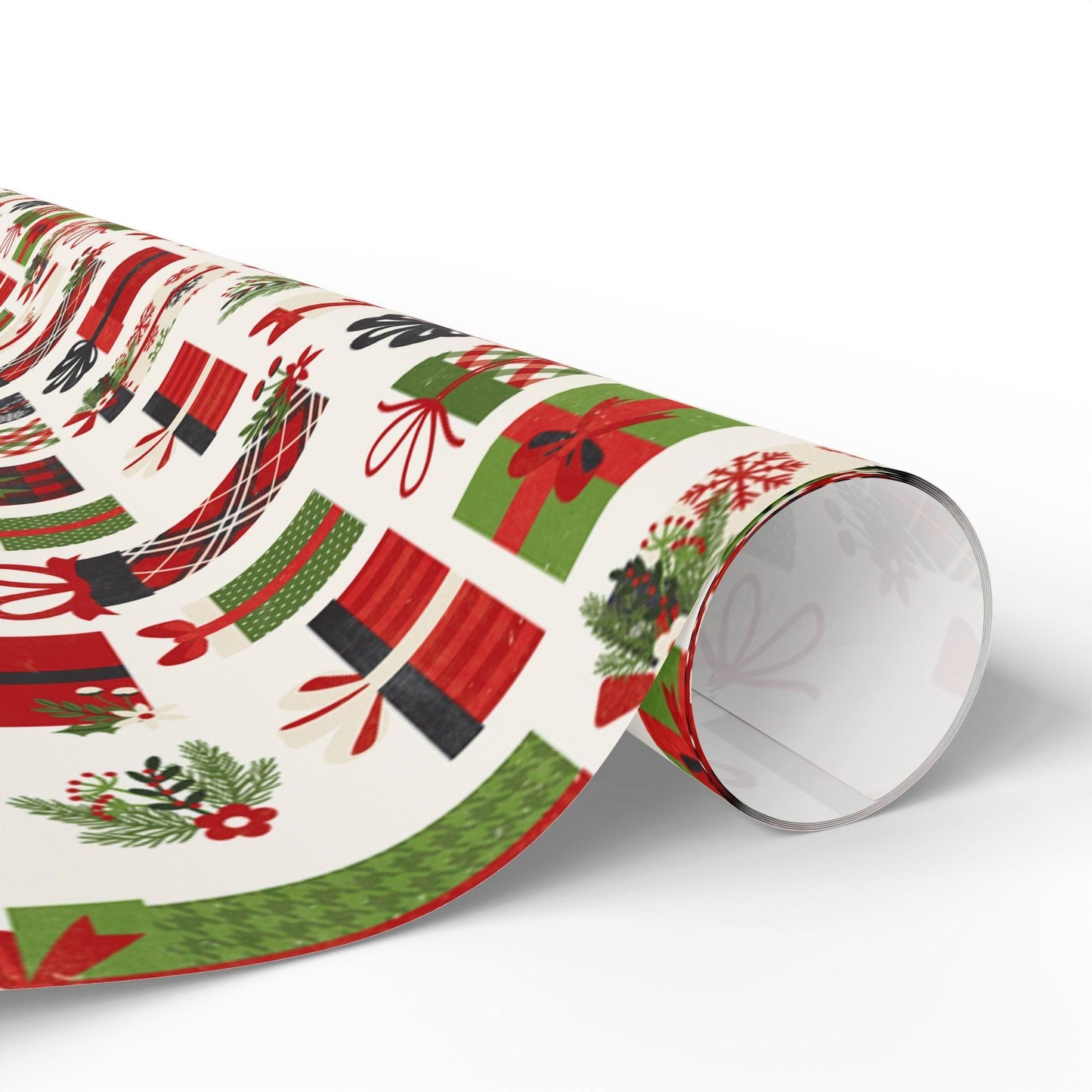 Festive Christmas Holiday Wrapping Paper - Cosmic Creations by Karen