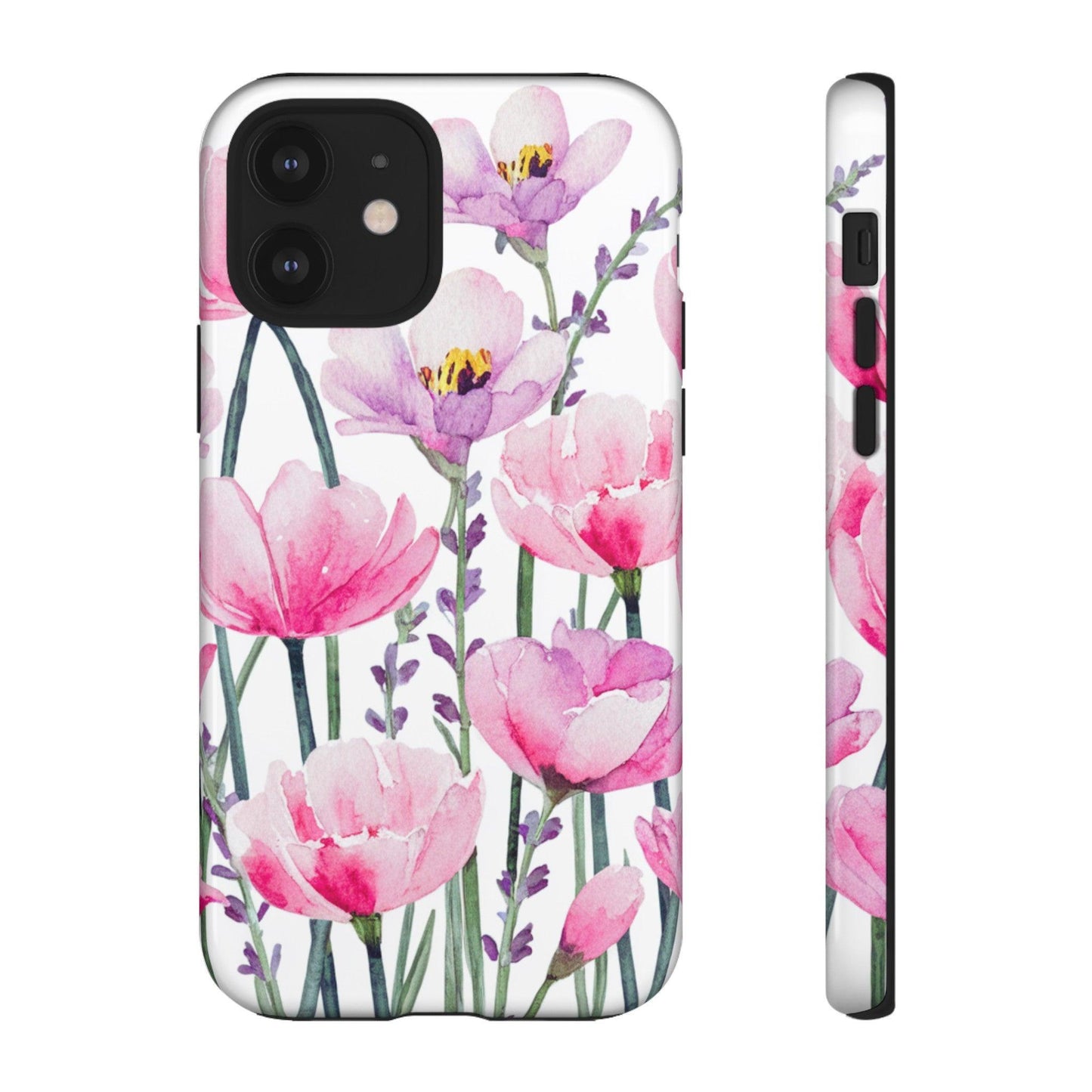 Tough Cellphone Case :" Eclectic Elegance Phone Case Collection" ( Floral patterns)